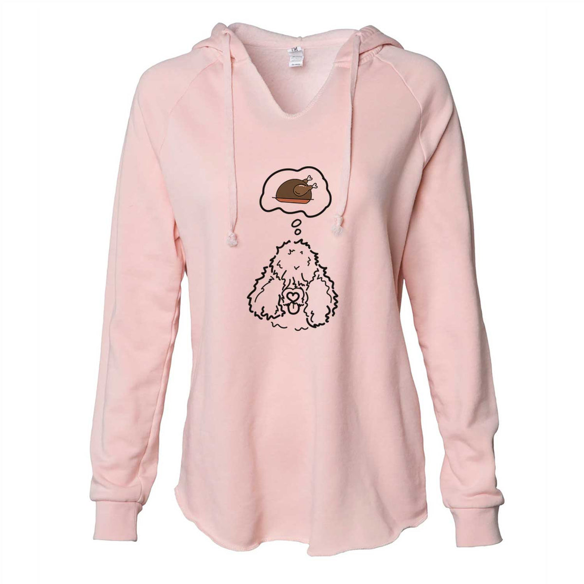 Turkey Thoughts Bouvier des Flandres - Deeogey - Cali Wave Hooded Sweatshirt
