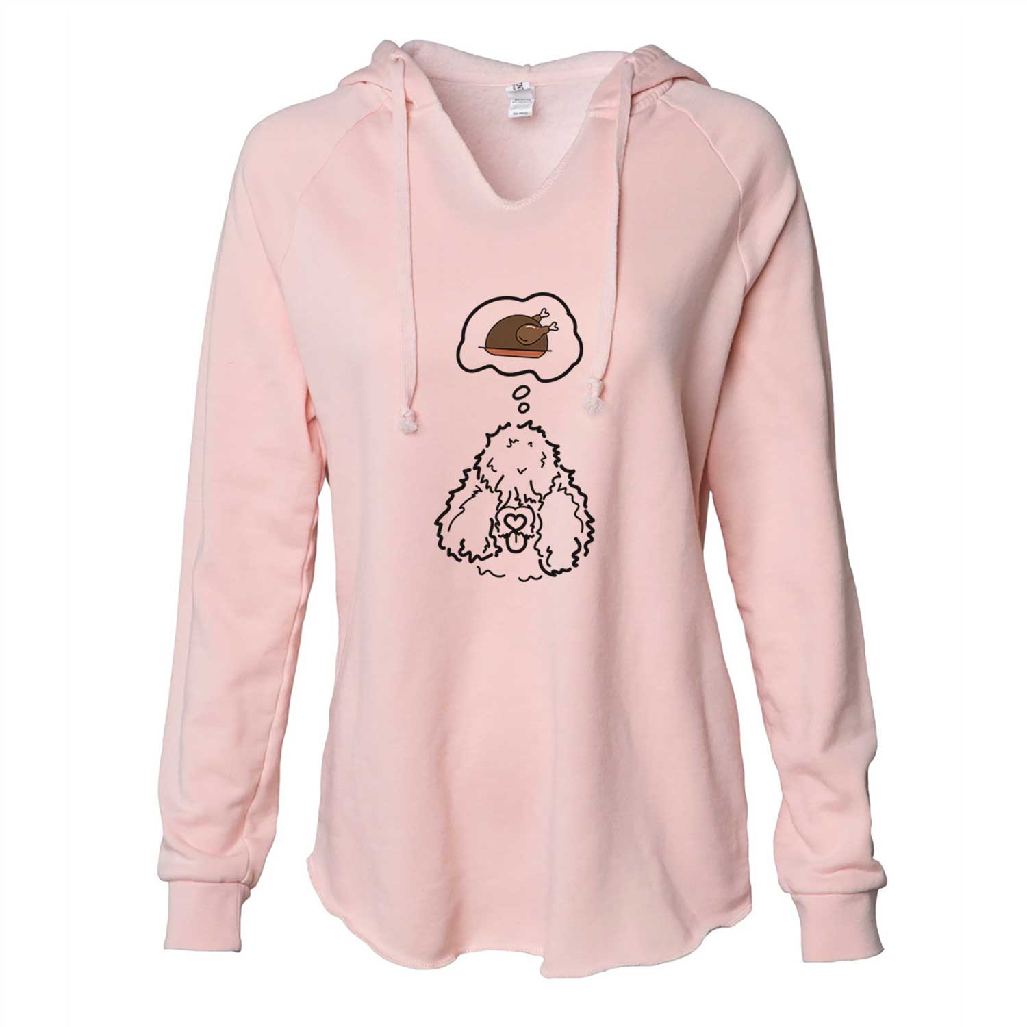 Turkey Thoughts Bouvier des Flandres - Deeogey - Cali Wave Hooded Sweatshirt
