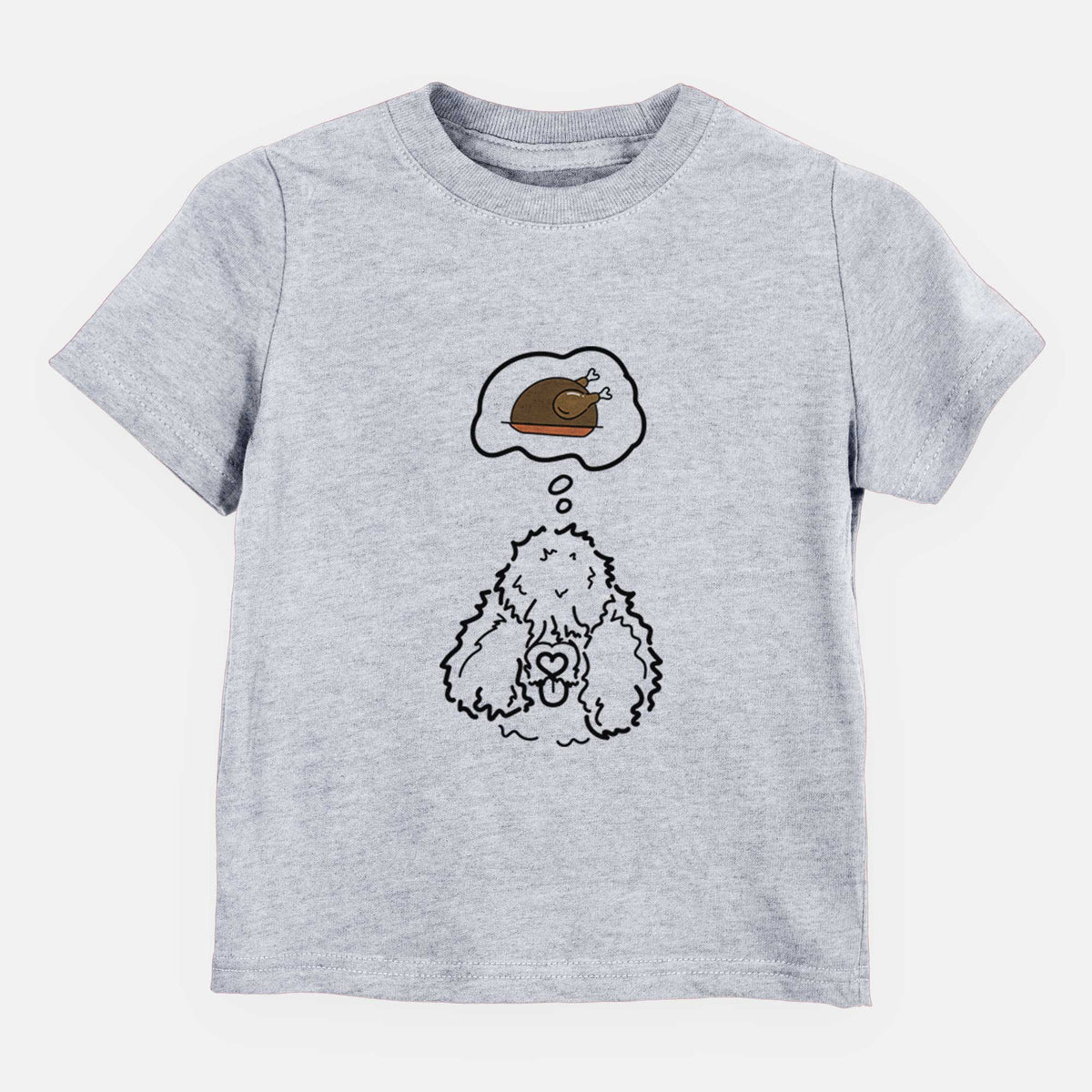 Turkey Thoughts Bouvier des Flandres - Deeogey - Kids/Youth/Toddler Shirt