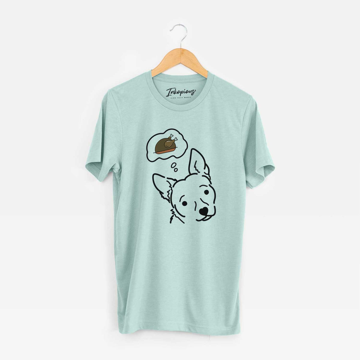 Turkey Thoughts Chihuahua Mix - GiGi - Unisex Crewneck