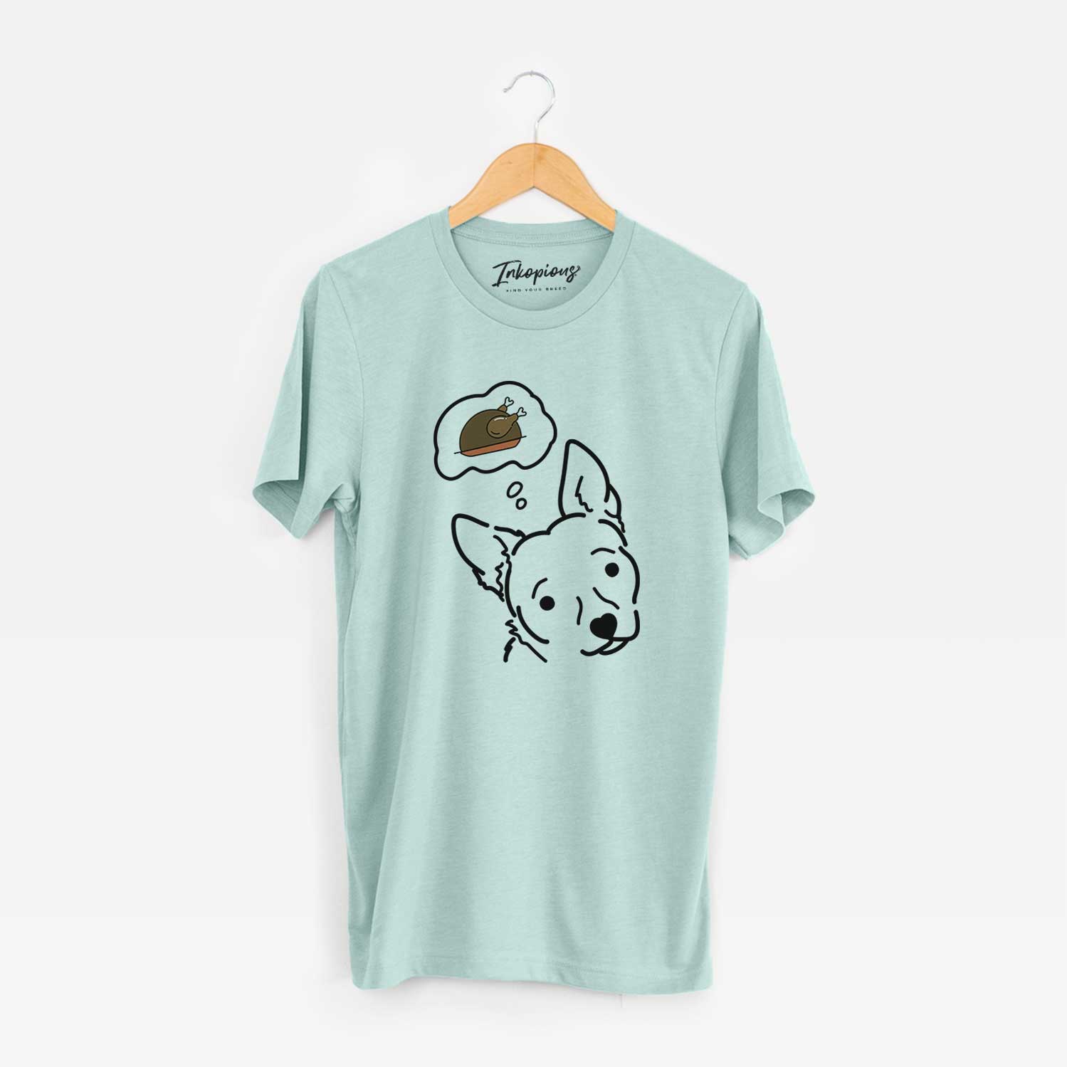 Turkey Thoughts Chihuahua Mix - GiGi - Unisex Crewneck