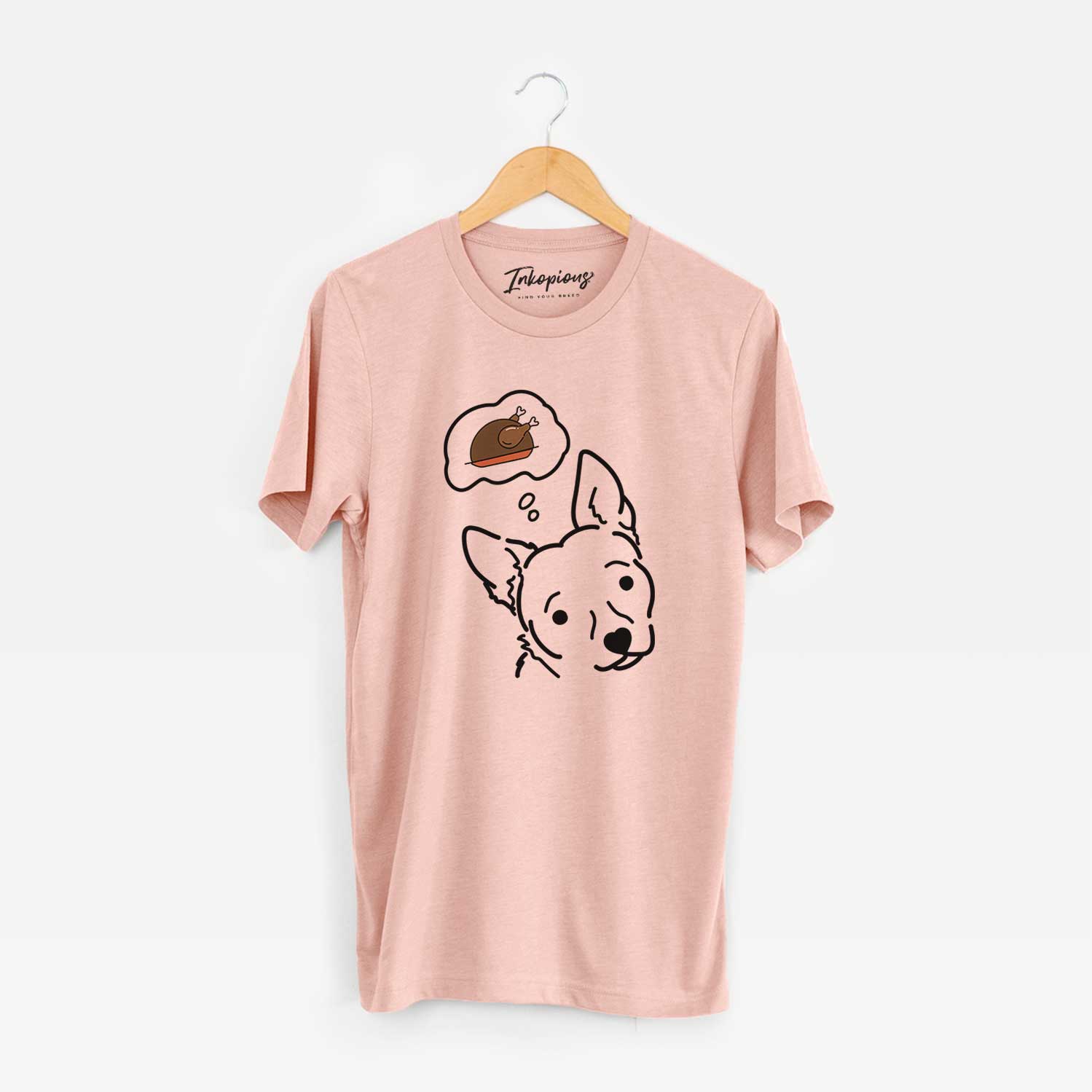 Turkey Thoughts Chihuahua Mix - GiGi - Unisex Crewneck