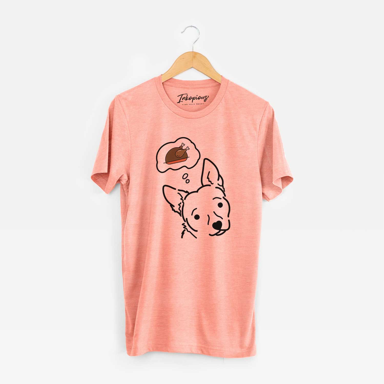 Turkey Thoughts Chihuahua Mix - GiGi - Unisex Crewneck