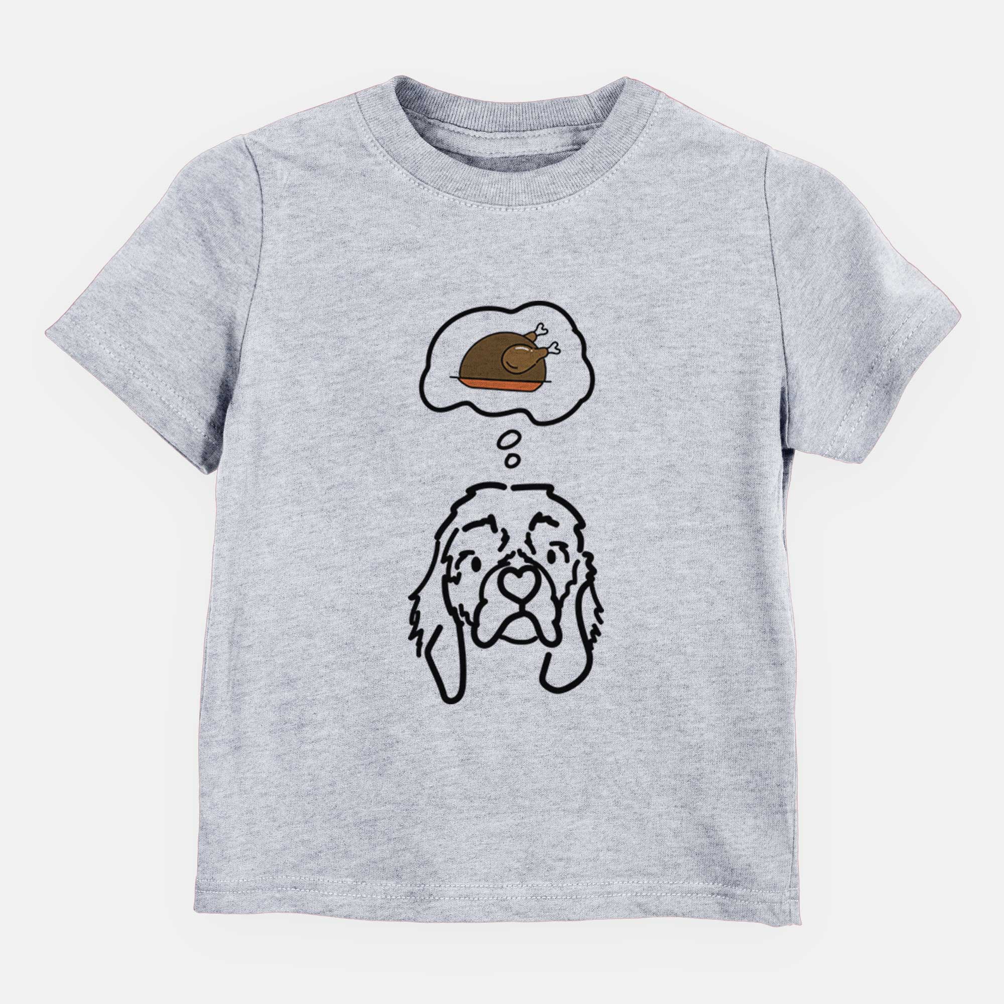 Turkey Thoughts Cocker Spaniel - GiGi - Kids/Youth/Toddler Shirt