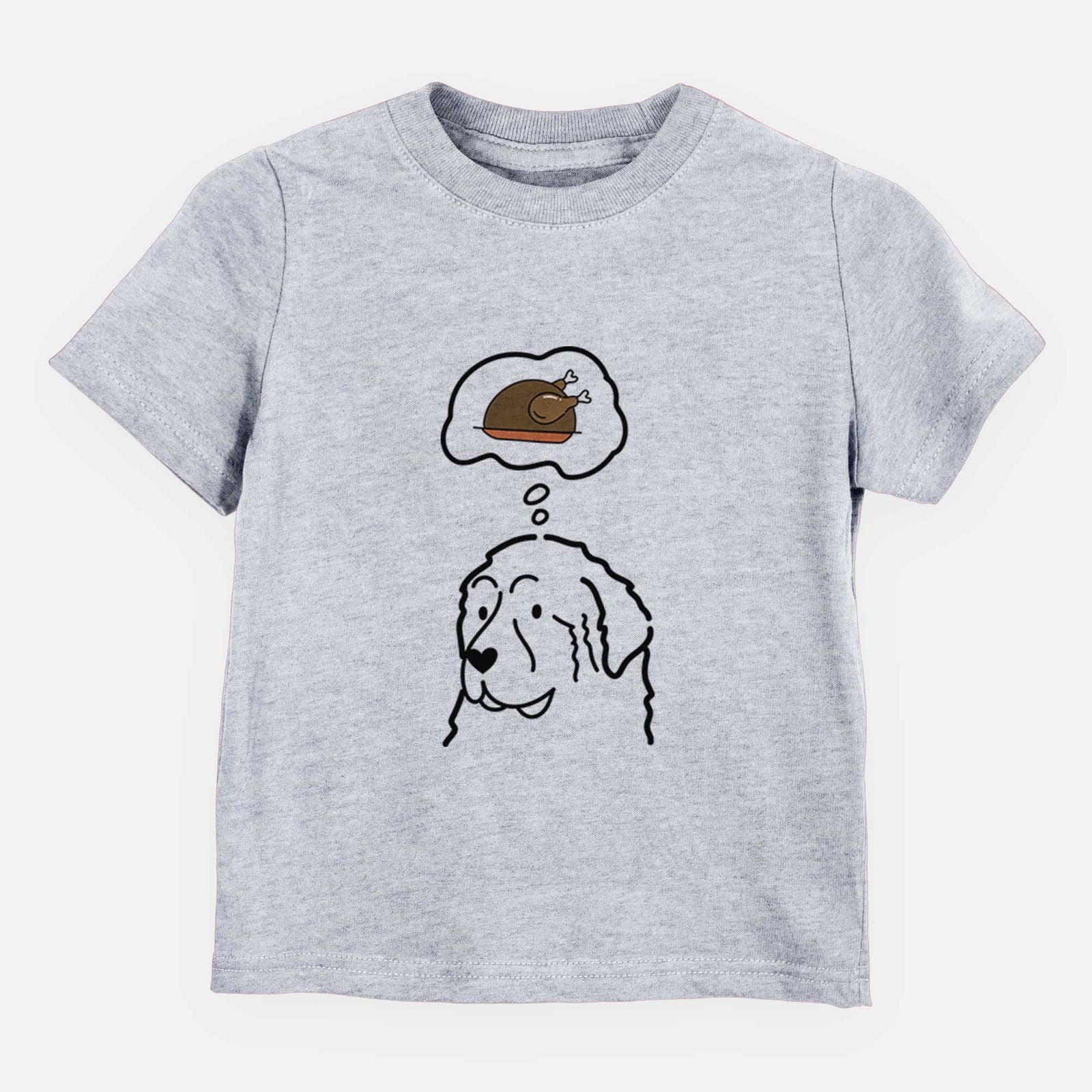 Turkey Thoughts Great Pyrenees - Kids/Youth/Toddler Shirt