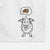 Turkey Thoughts Basset Hound German Shepherd Mix - Gretchen - Decorative Hand Towel