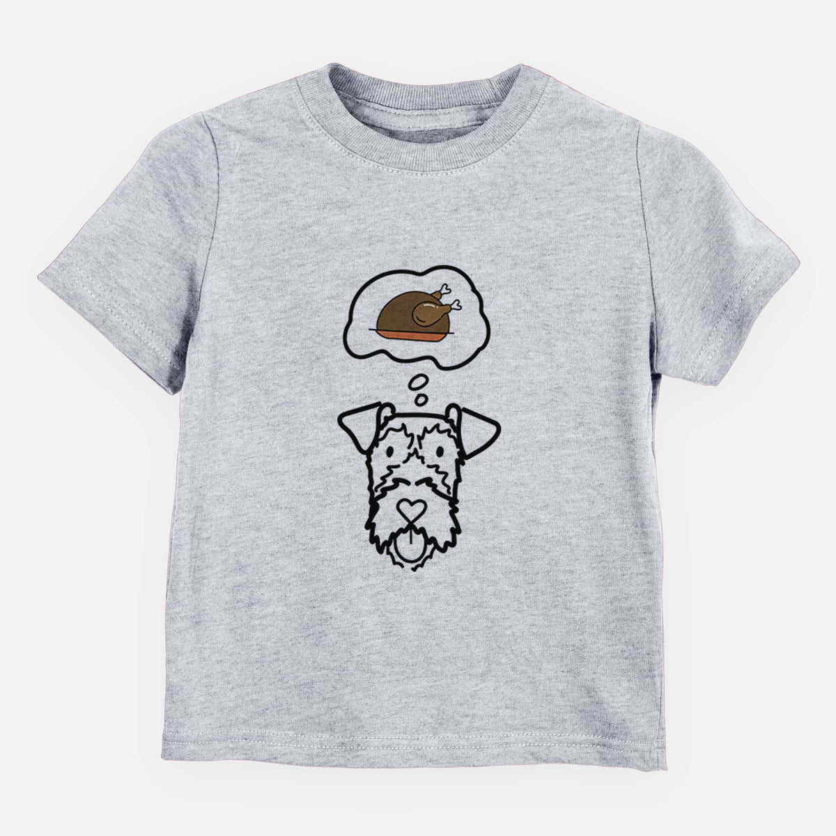 Turkey Thoughts Irish Terrier - Kids/Youth/Toddler Shirt