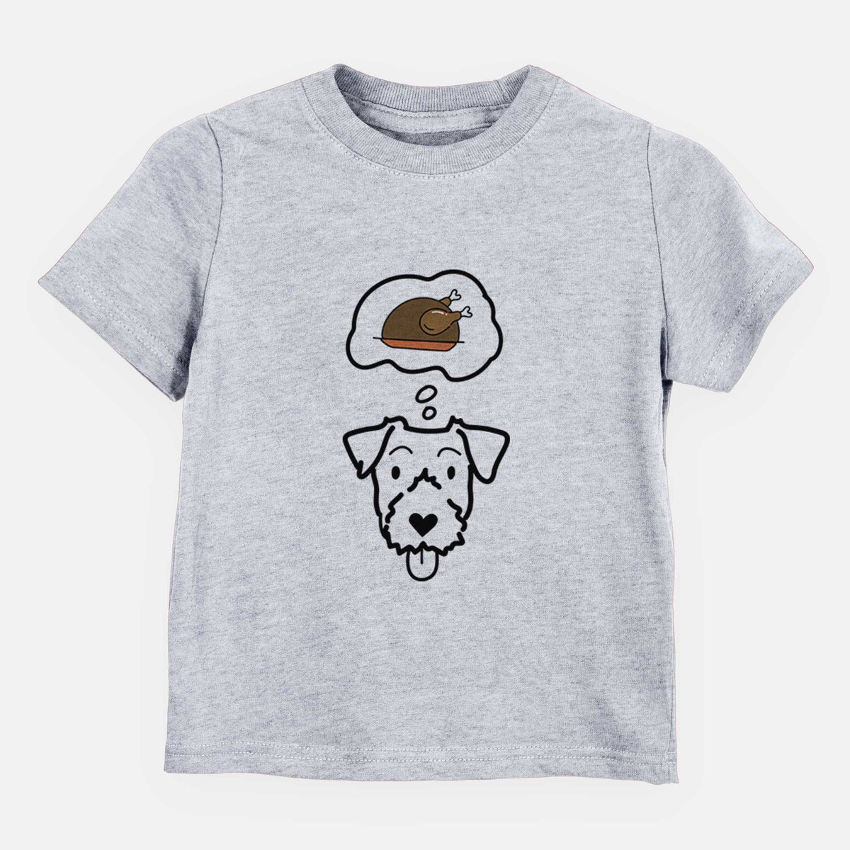 Turkey Thoughts Jack Russell Terrier - Kids/Youth/Toddler Shirt