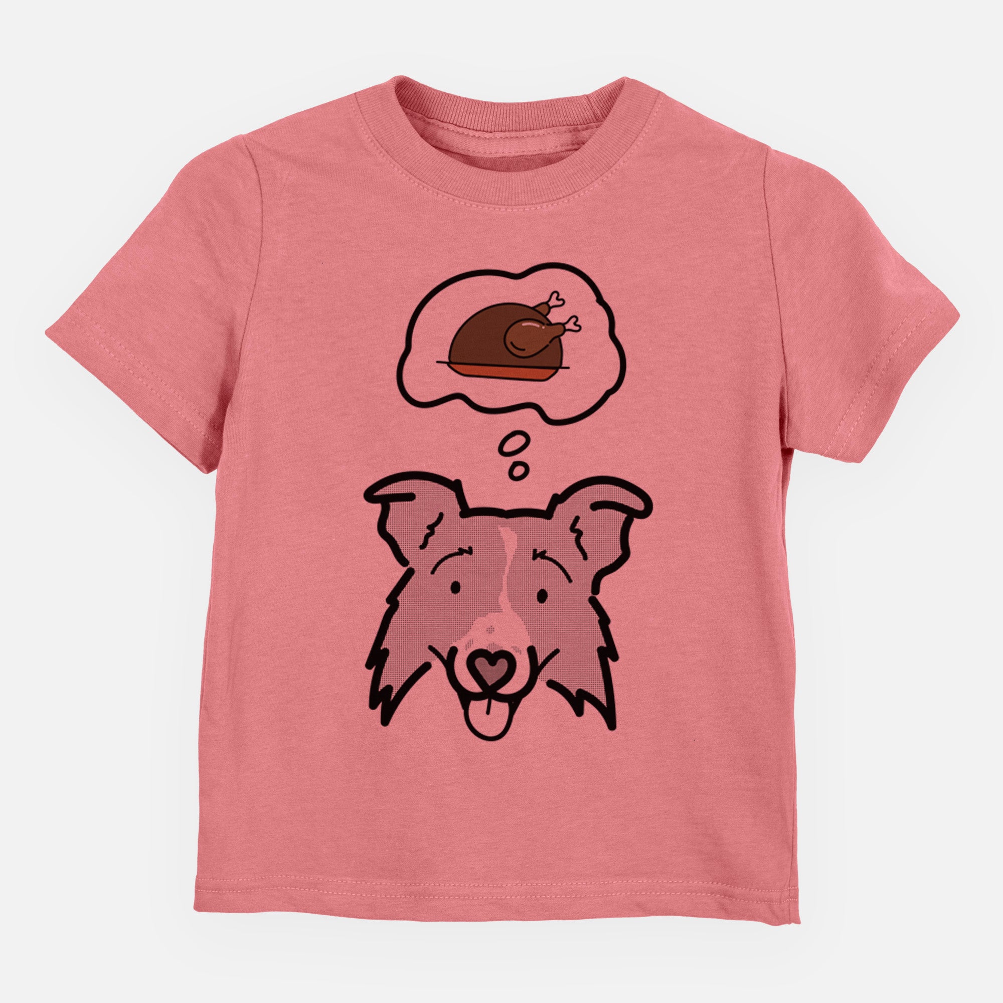 Turkey Thoughts Border Collie 2.0 - Jam - Kids/Youth/Toddler Shirt