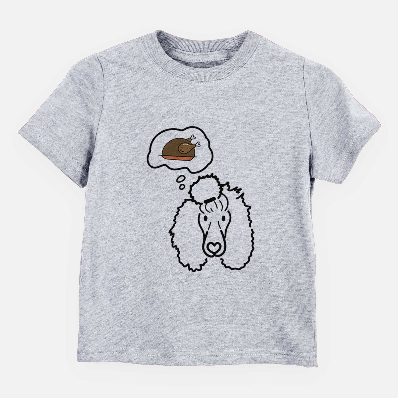 Turkey Thoughts Standard Poodle - Jemma - Kids/Youth/Toddler Shirt