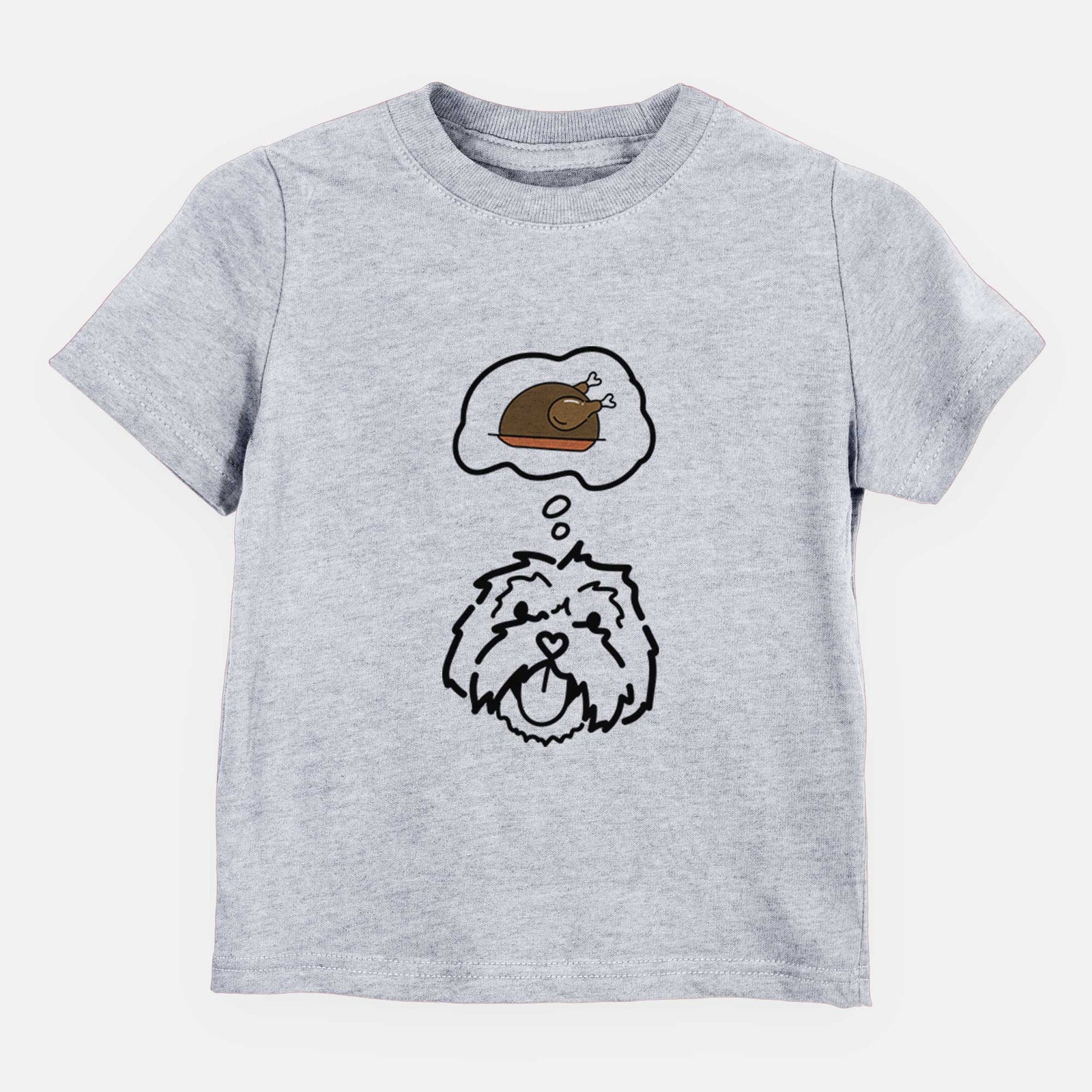 Turkey Thoughts Lhasa Apso - Keia - Kids/Youth/Toddler Shirt