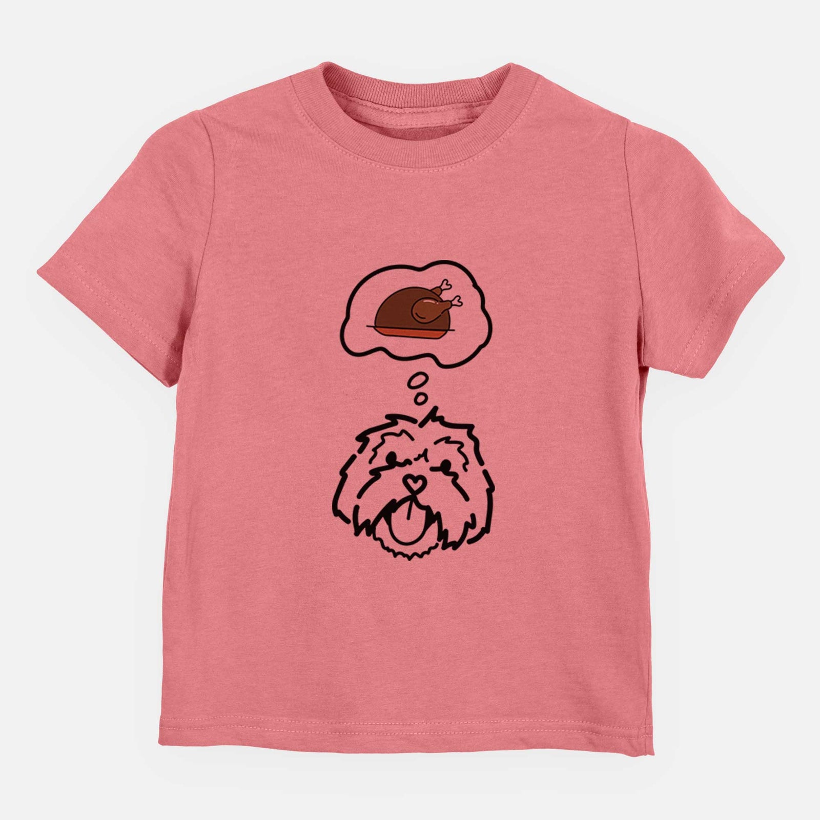 Turkey Thoughts Lhasa Apso - Keia - Kids/Youth/Toddler Shirt
