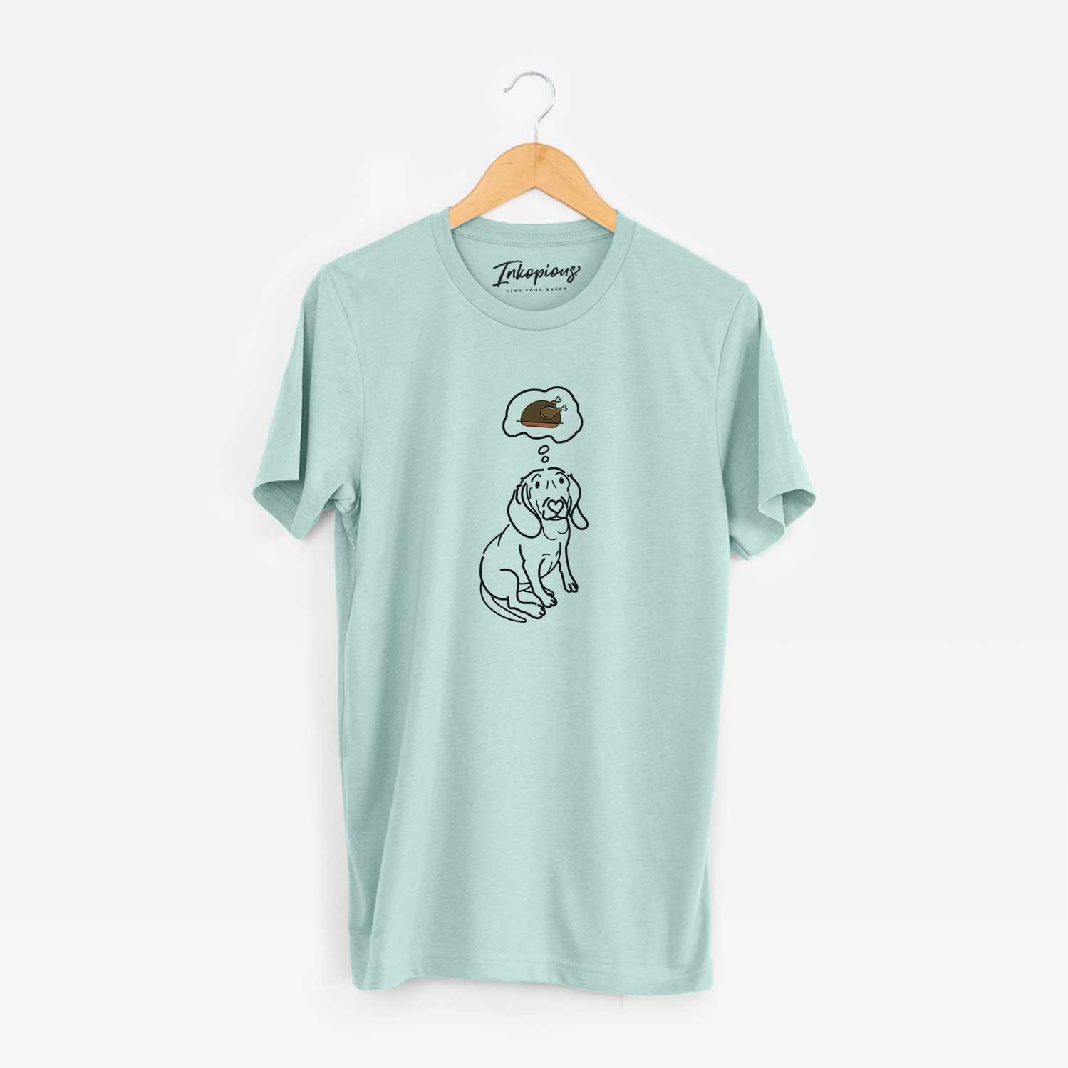 Turkey Thoughts Beagle - Lilly - Unisex Crewneck