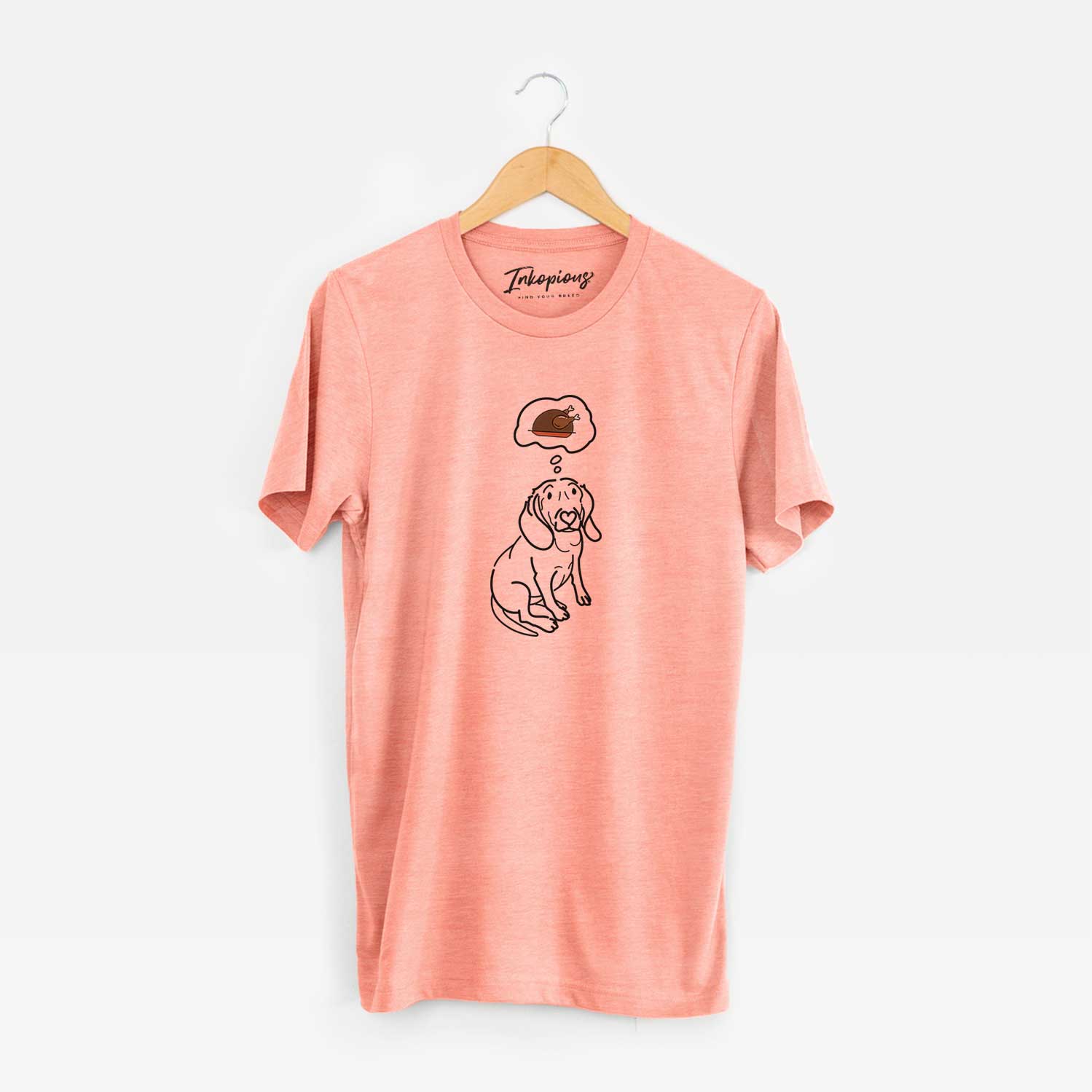Turkey Thoughts Beagle - Lilly - Unisex Crewneck