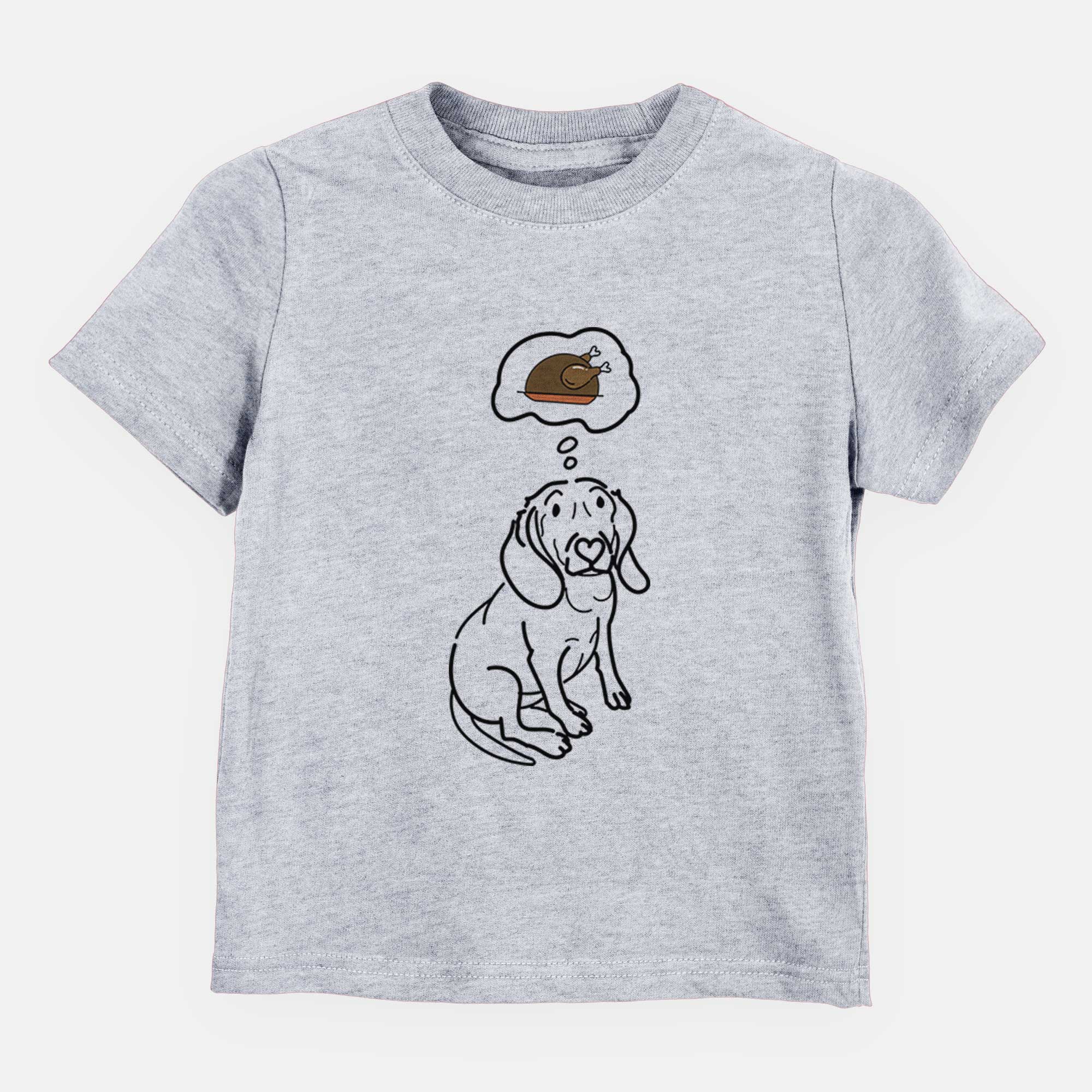 Turkey Thoughts Beagle - Lilly - Kids/Youth/Toddler Shirt