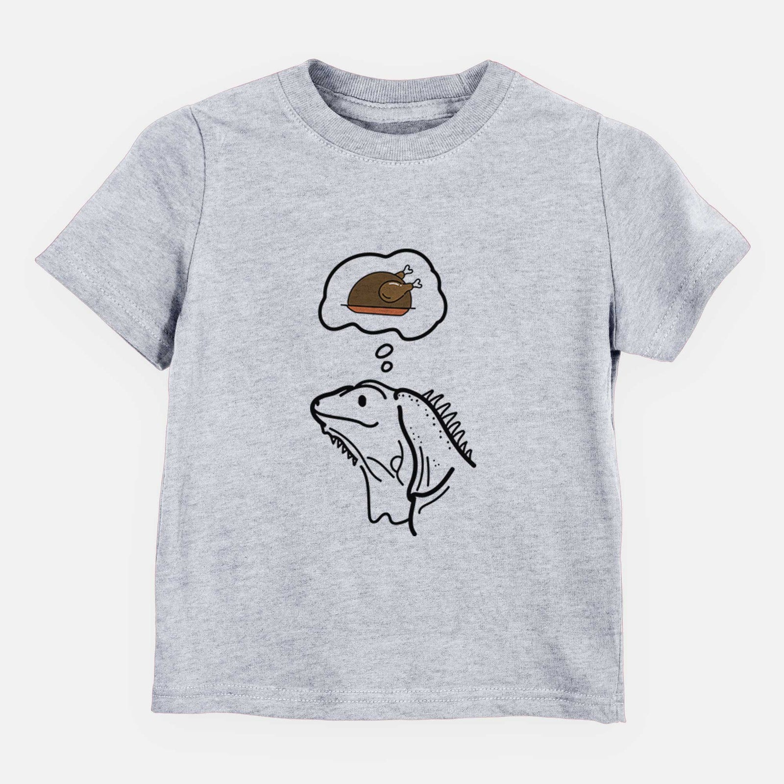 Turkey Thoughts Iguana - Louie - Kids/Youth/Toddler Shirt