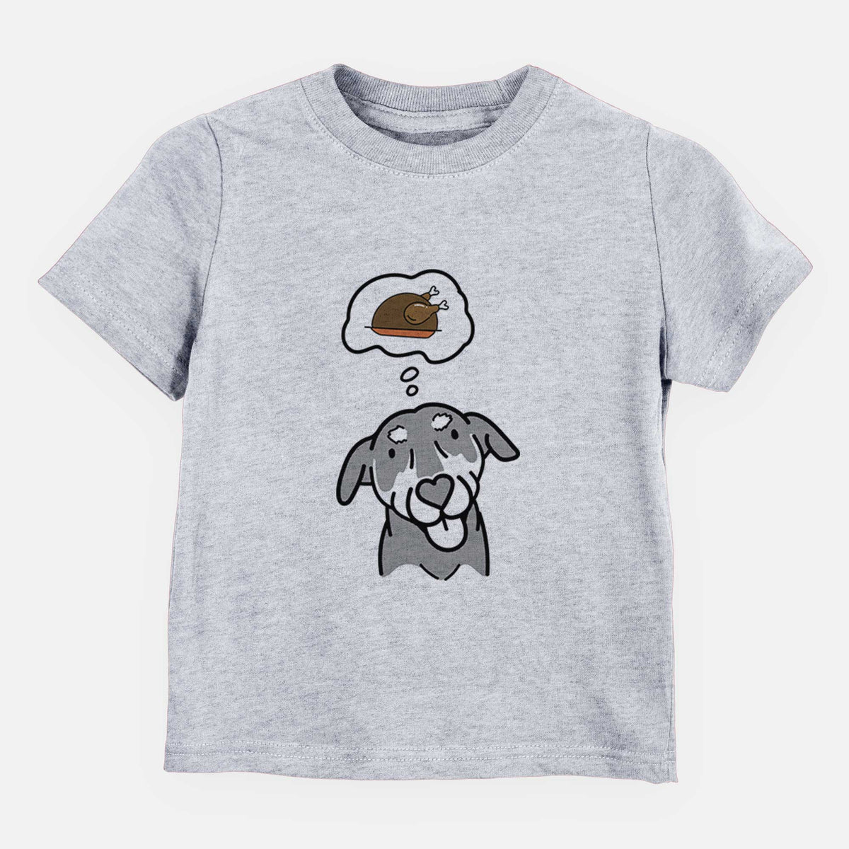 Turkey Thoughts Mixed Breed - Lousia - Kids/Youth/Toddler Shirt