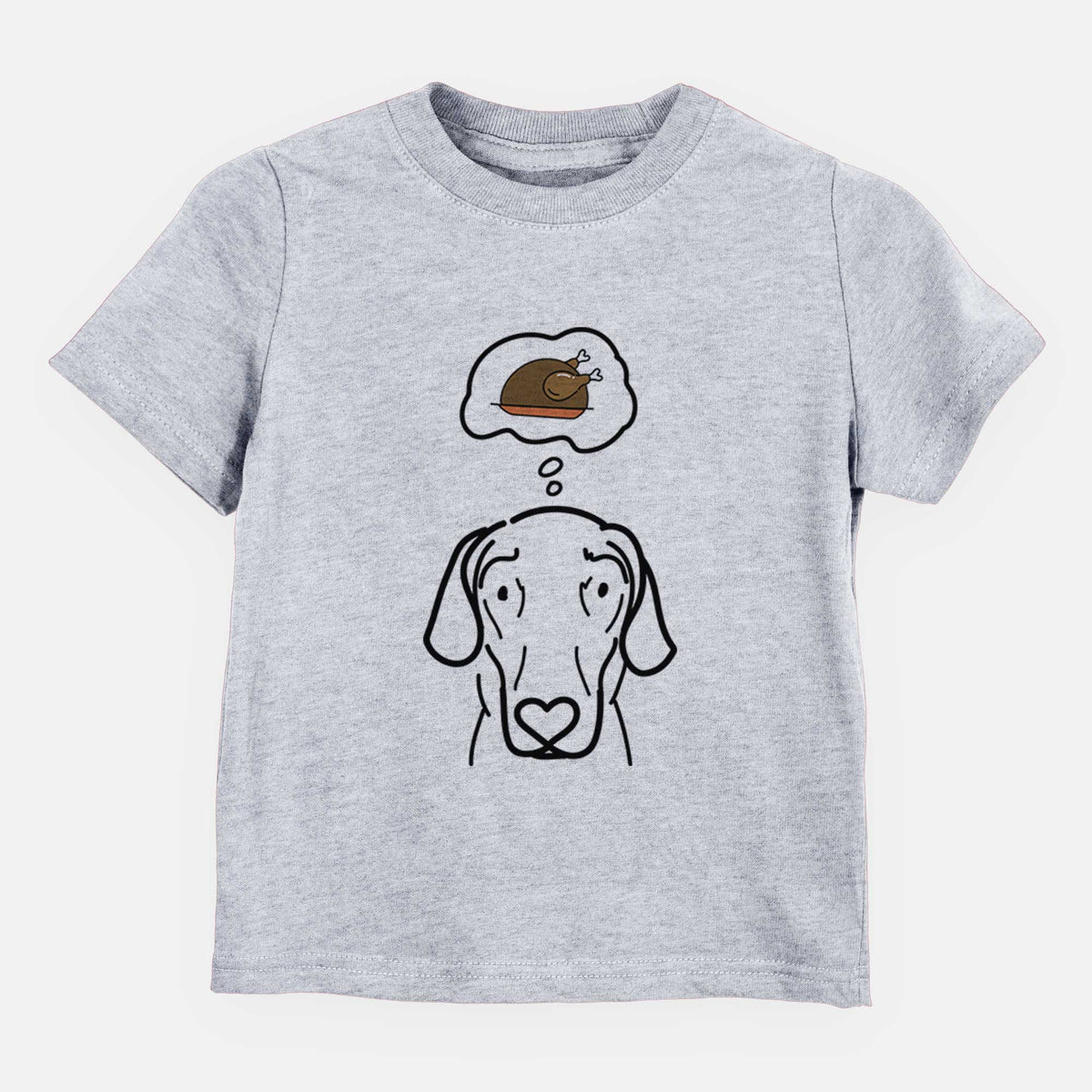 Turkey Thoughts Great Dane - Lucy - Kids/Youth/Toddler Shirt