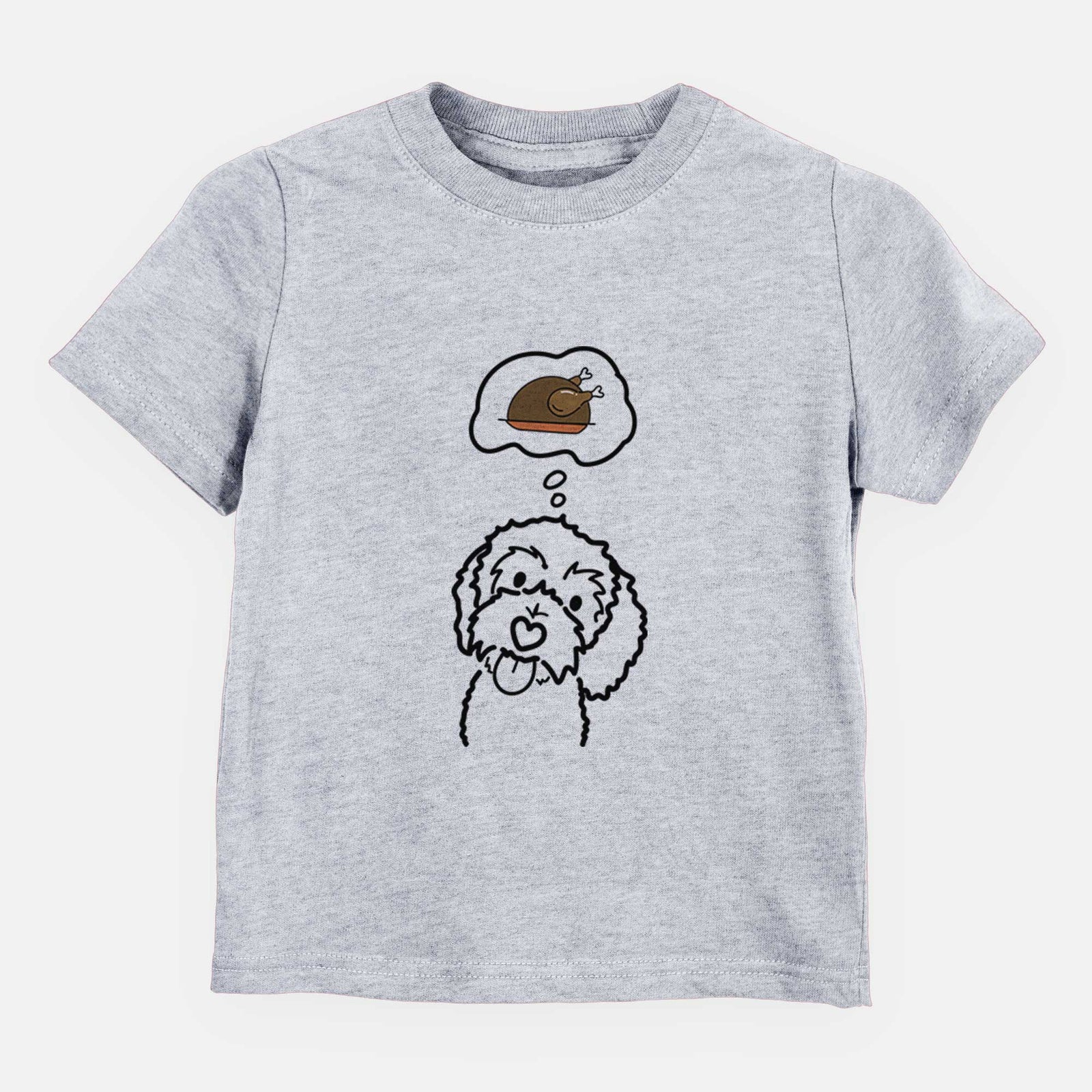 Turkey Thoughts Bernedoodle - Mabel - Kids/Youth/Toddler Shirt