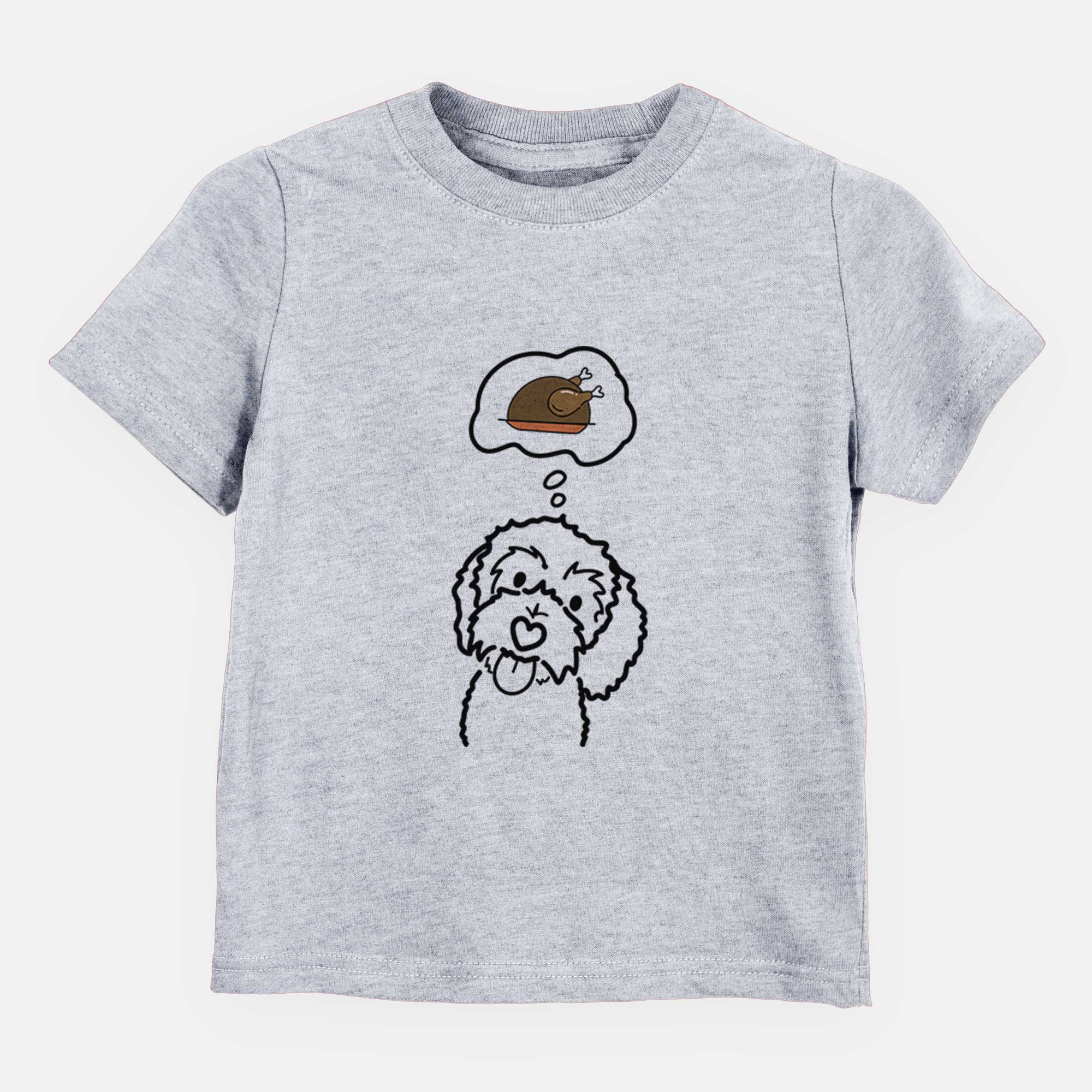 Turkey Thoughts Bernedoodle - Mabel - Kids/Youth/Toddler Shirt