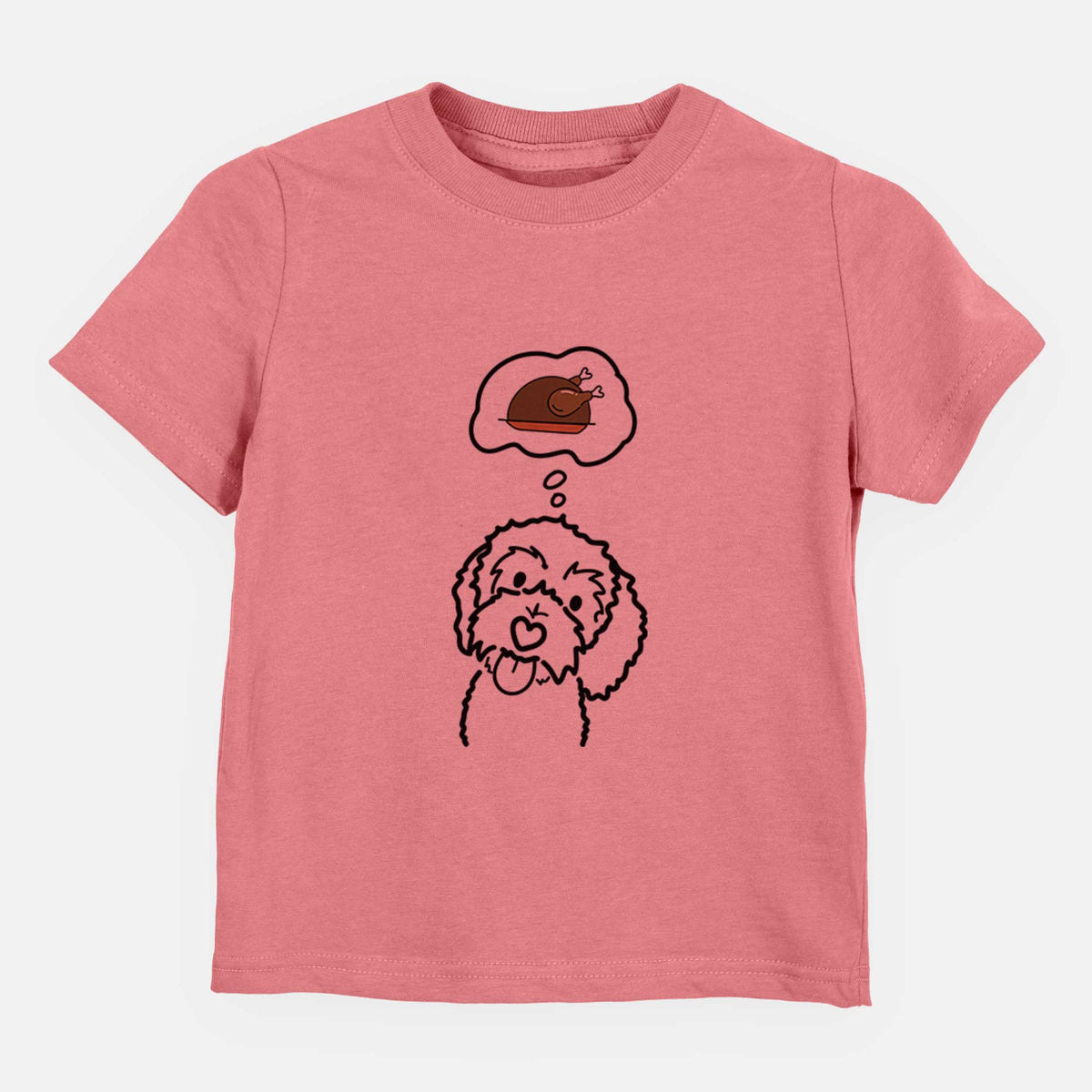 Turkey Thoughts Bernedoodle - Mabel - Kids/Youth/Toddler Shirt