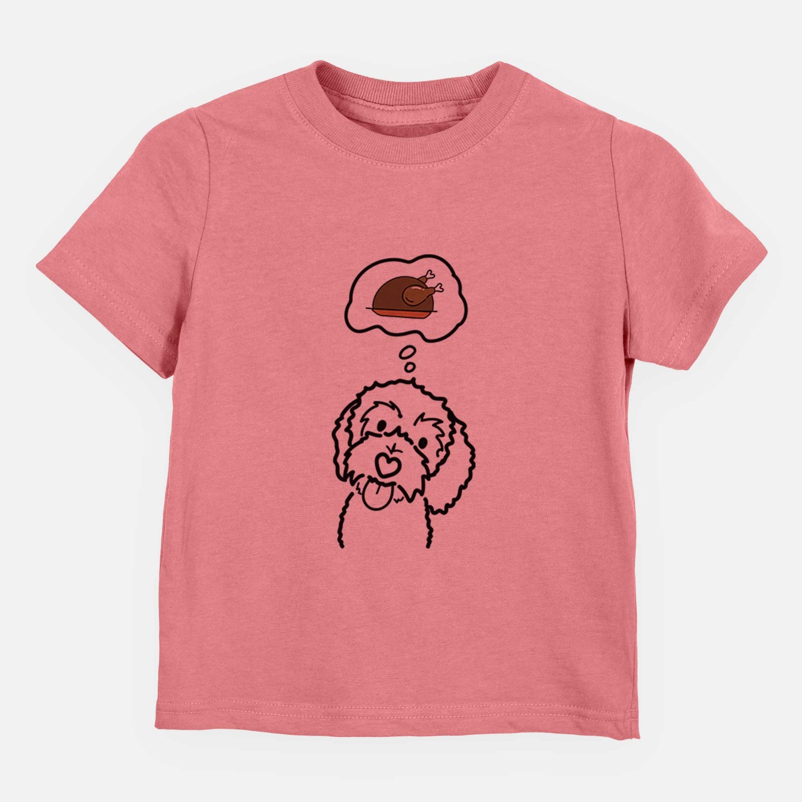 Turkey Thoughts Bernedoodle - Mabel - Kids/Youth/Toddler Shirt