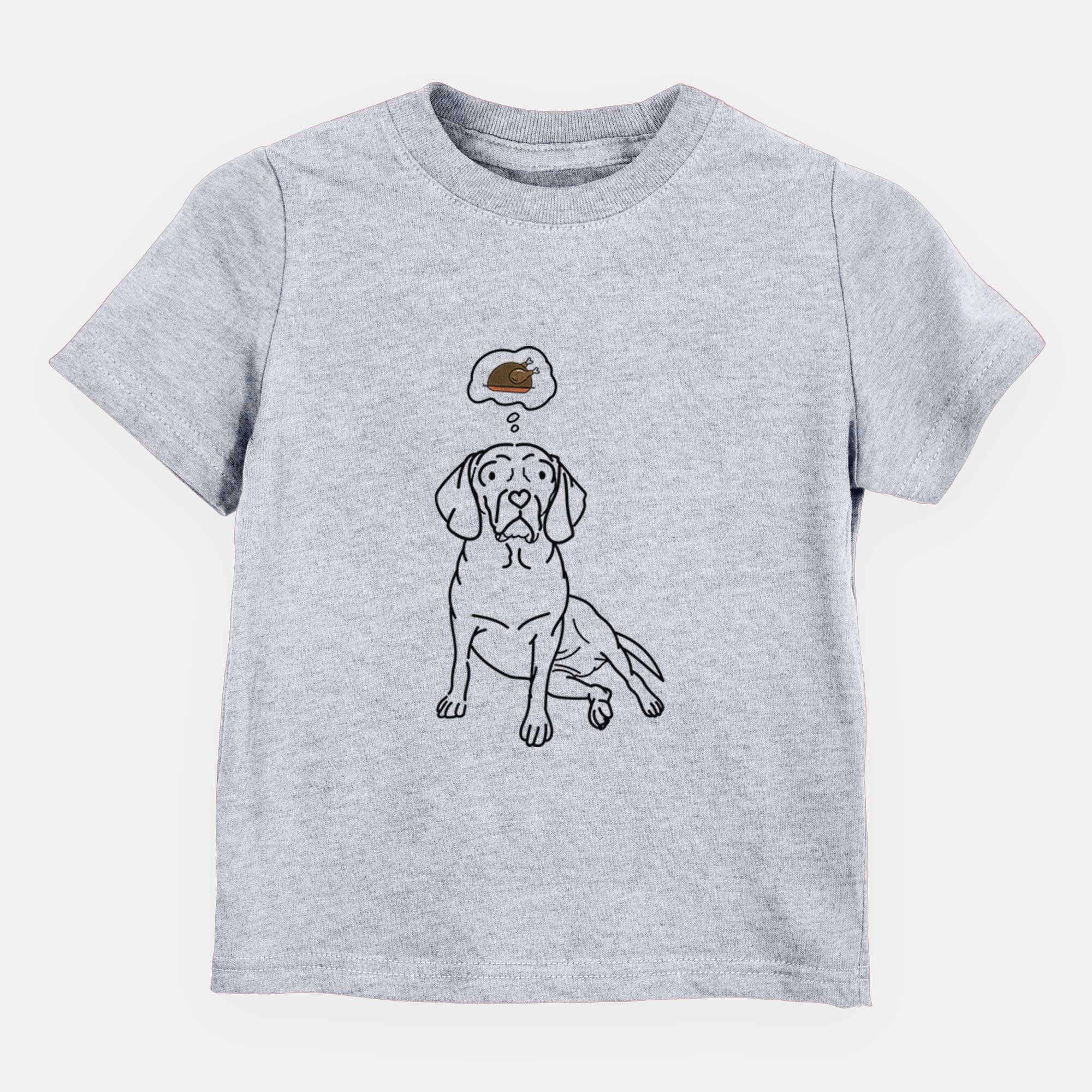 Turkey Thoughts Puggle - Mayble - Kids/Youth/Toddler Shirt