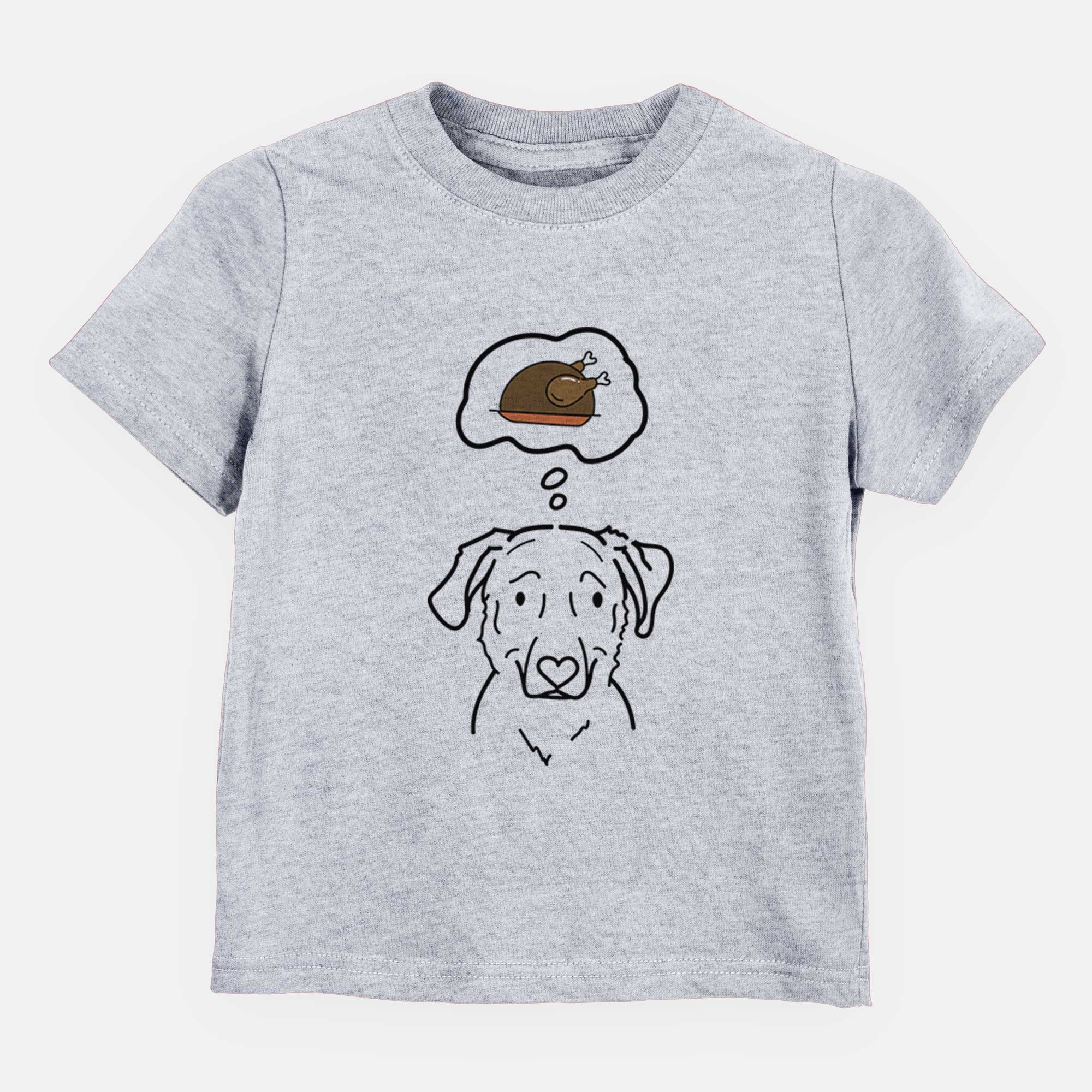 Turkey Thoughts Golden Retriever Mix - Mitzi - Kids/Youth/Toddler Shirt