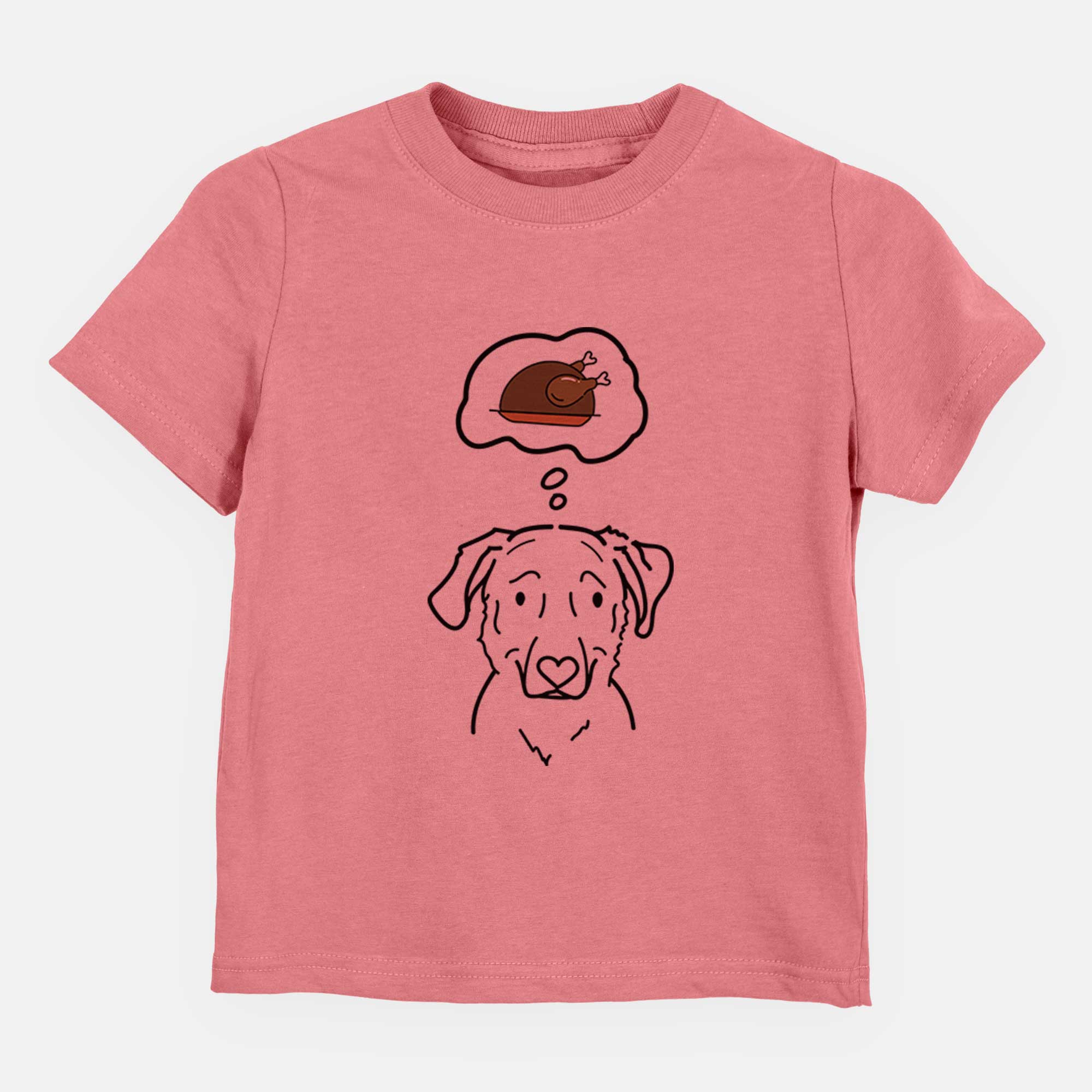 Turkey Thoughts Golden Retriever Mix - Mitzi - Kids/Youth/Toddler Shirt