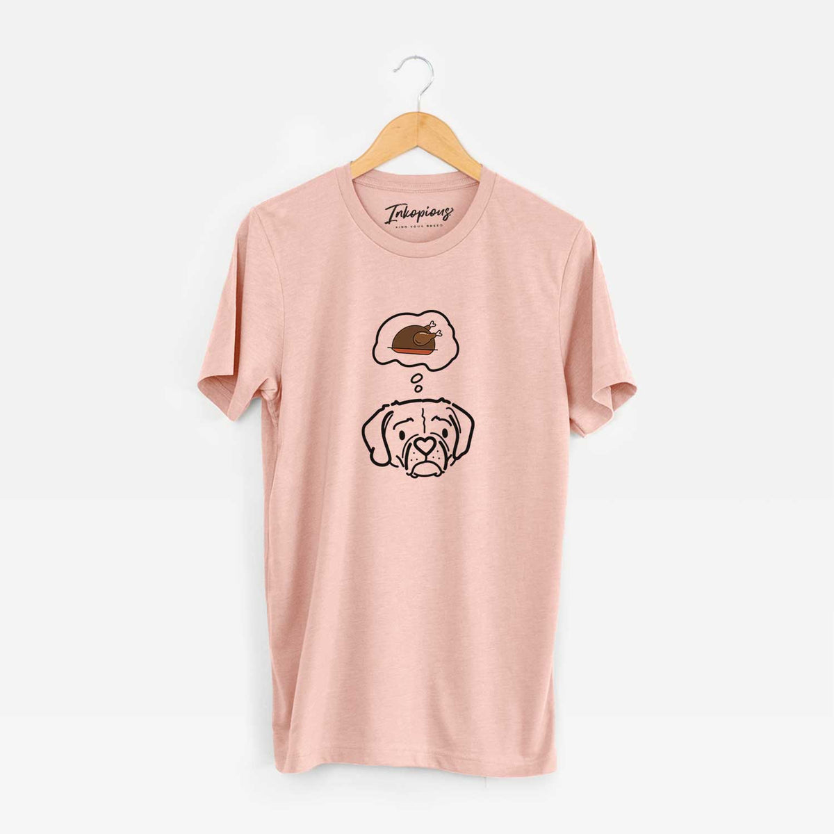 Turkey Thoughts Puggle - Mitzi - Unisex Crewneck