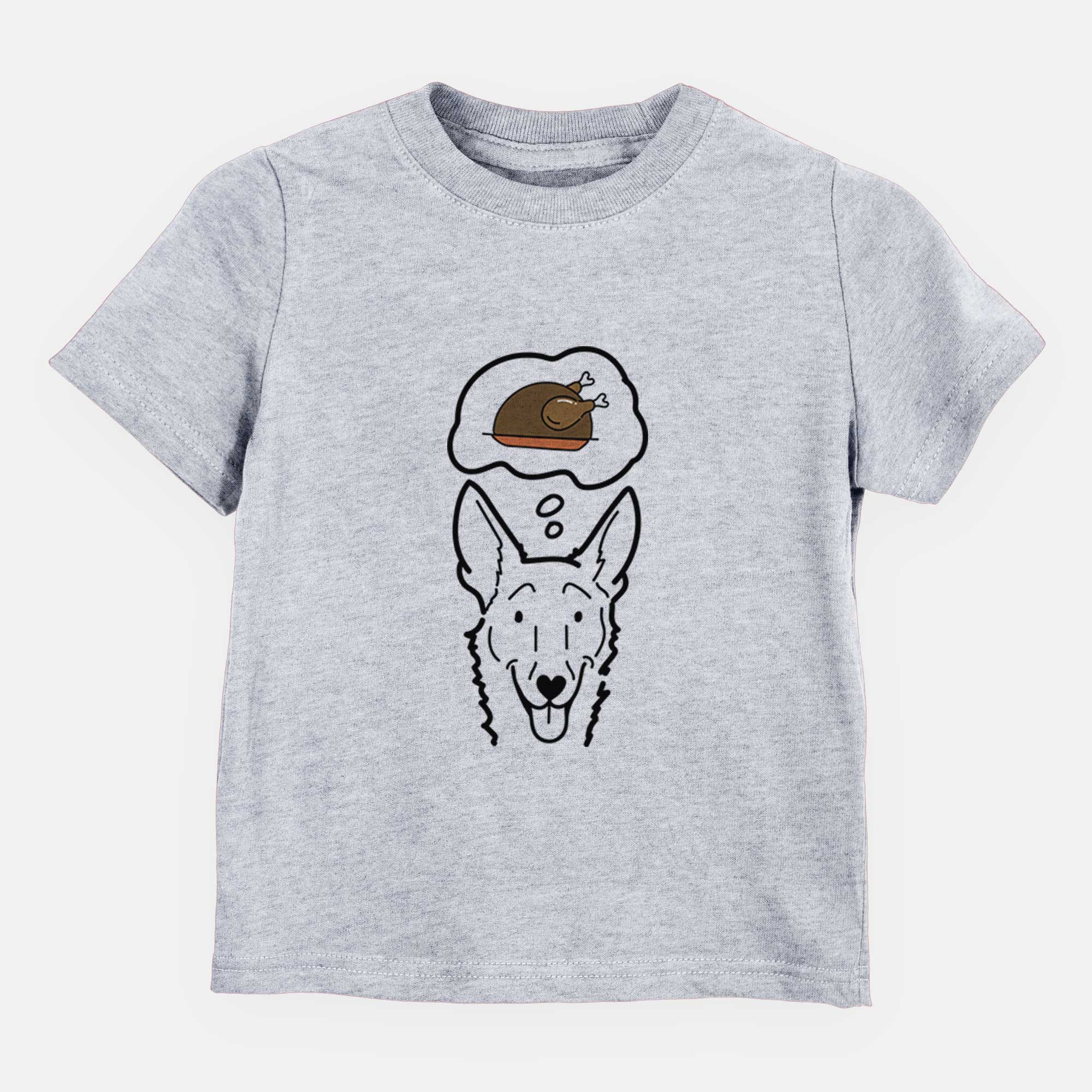 Turkey Thoughts Carolina Dog - Mochi - Kids/Youth/Toddler Shirt