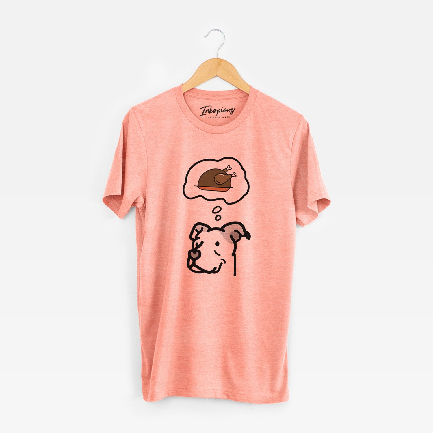 Turkey Thoughts Pitbull Mix - Mr. Sir - Unisex Crewneck