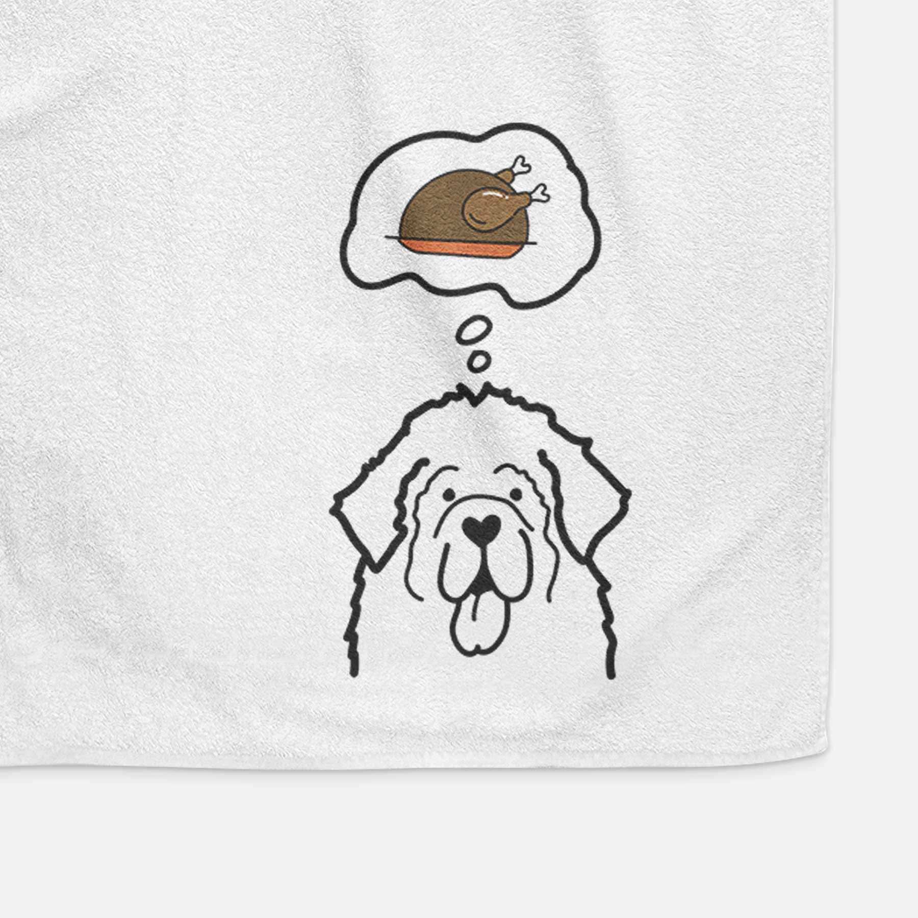 Turkey Thoughts Newfoundland - Decorative Hand Towel