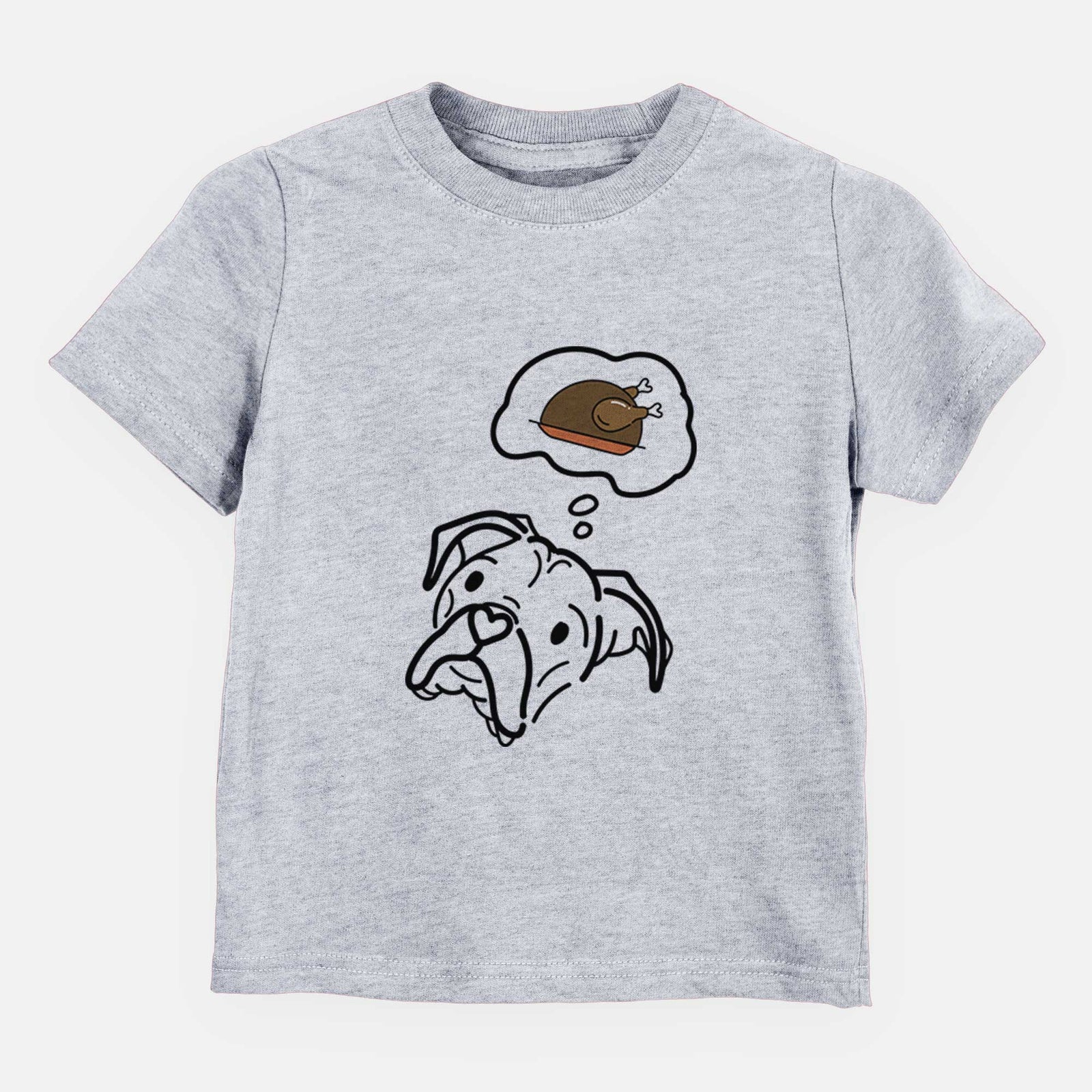 Turkey Thoughts Boxer - Noodle - Kids/Youth/Toddler Shirt