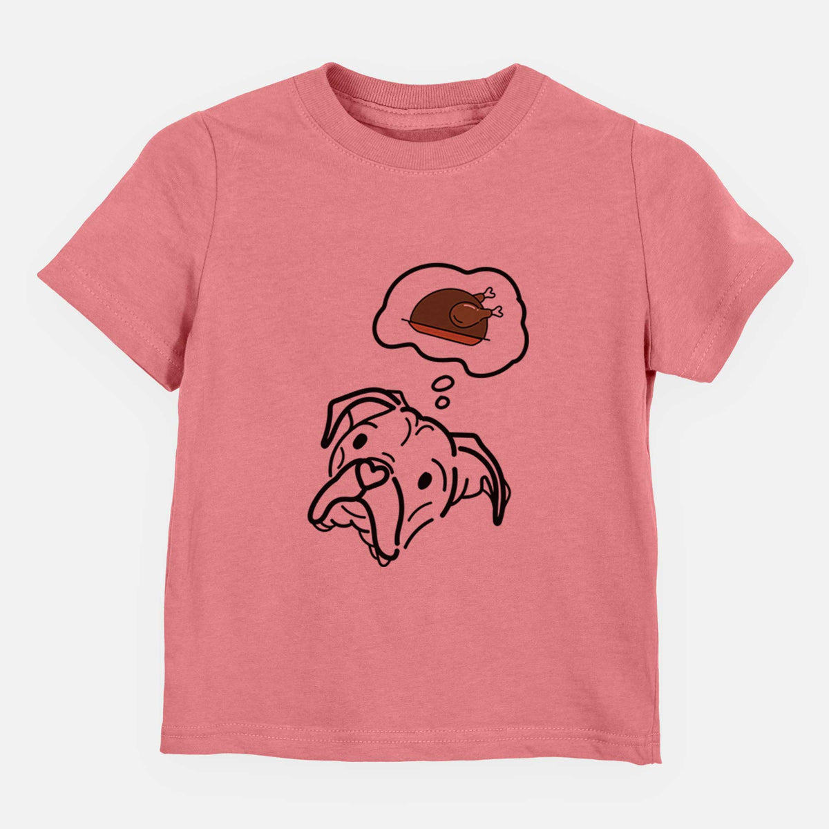 Turkey Thoughts Boxer - Noodle - Kids/Youth/Toddler Shirt