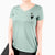 Turkey Thoughts Black Cat - Bella - Women's V-neck Shirt