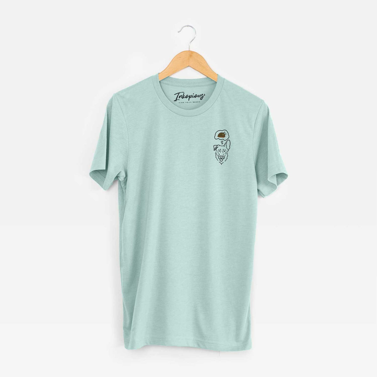 Turkey Thoughts Shepherd Mix - Bodhi - Unisex Crewneck