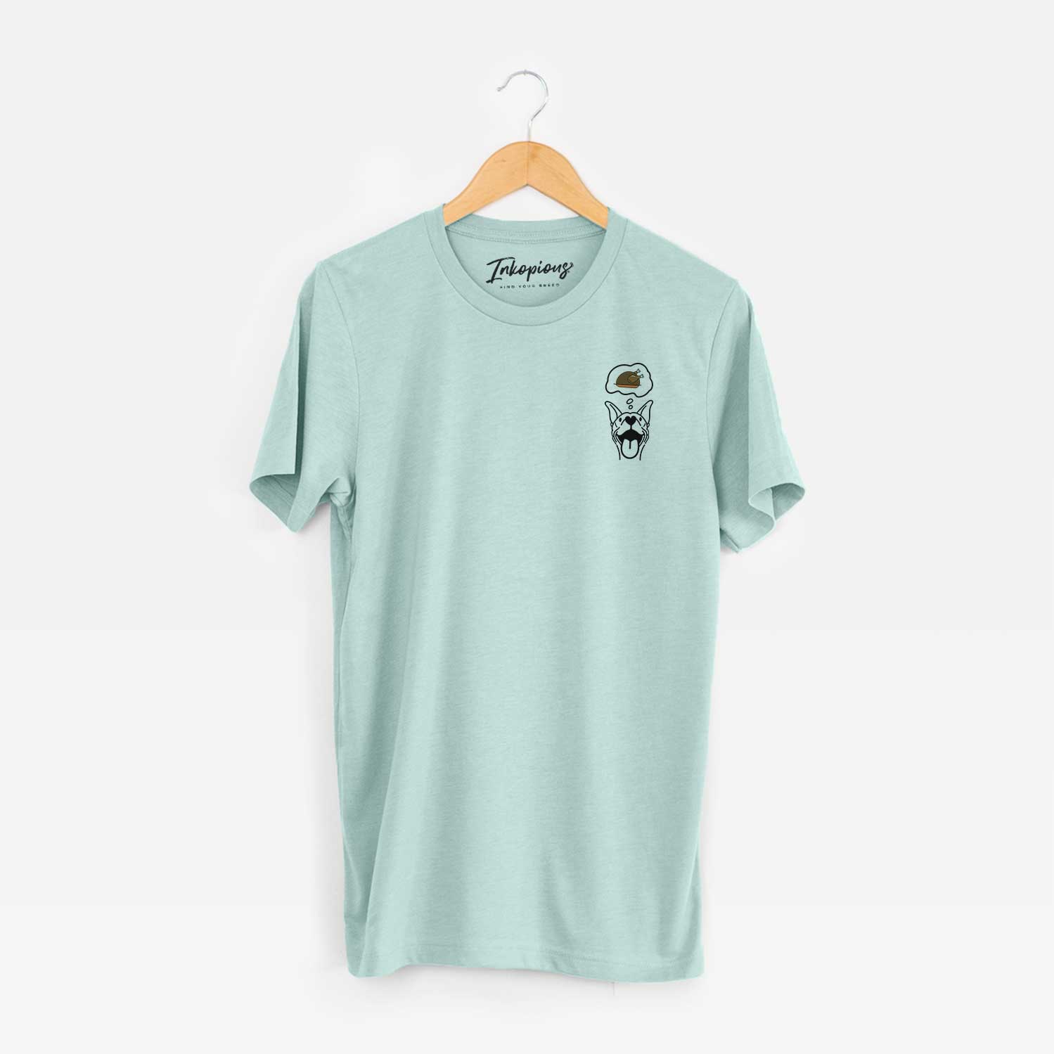 Turkey Thoughts Basenji - Merlin - Unisex Crewneck