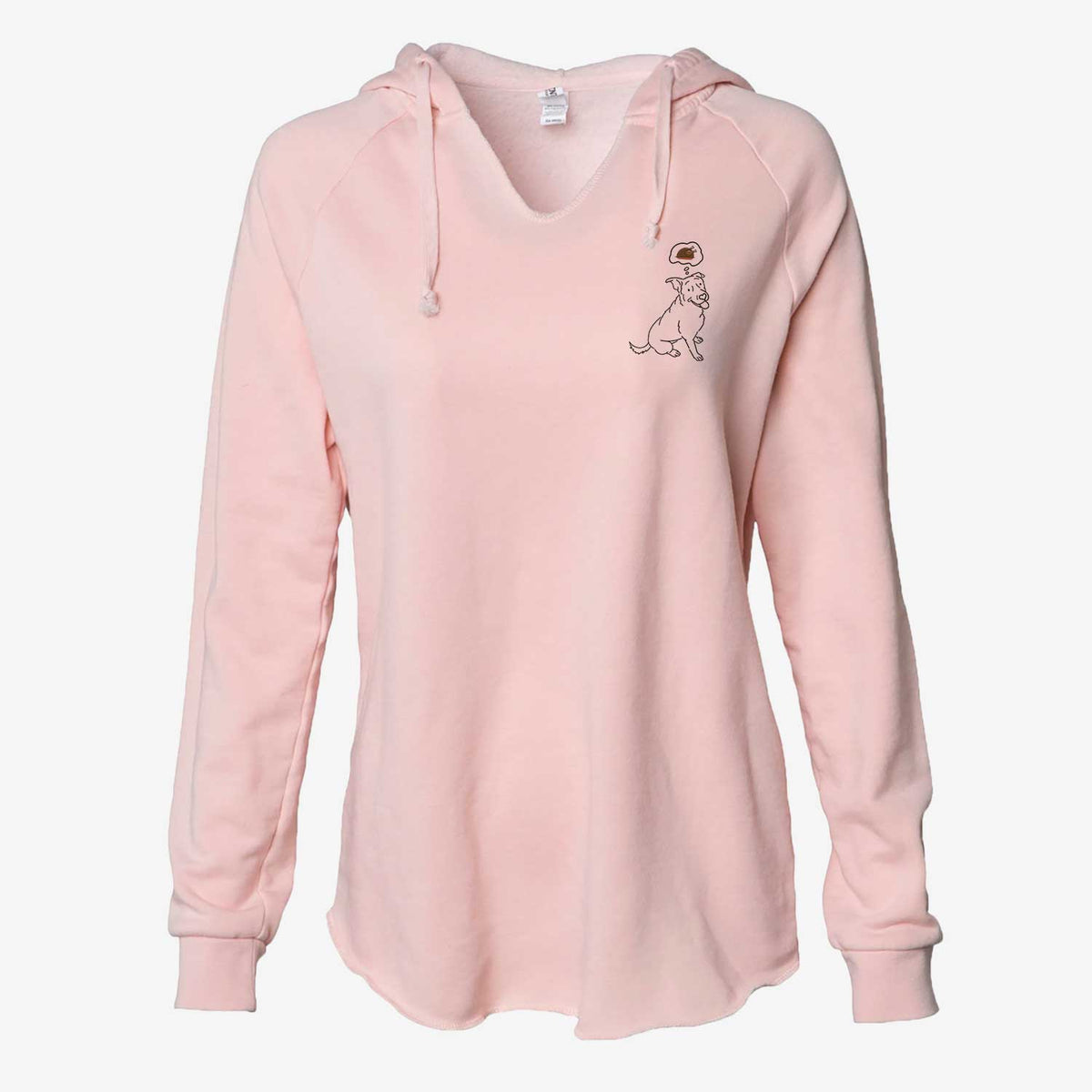 Turkey Thoughts Rottweiler Mix - Rocky - Cali Wave Hooded Sweatshirt