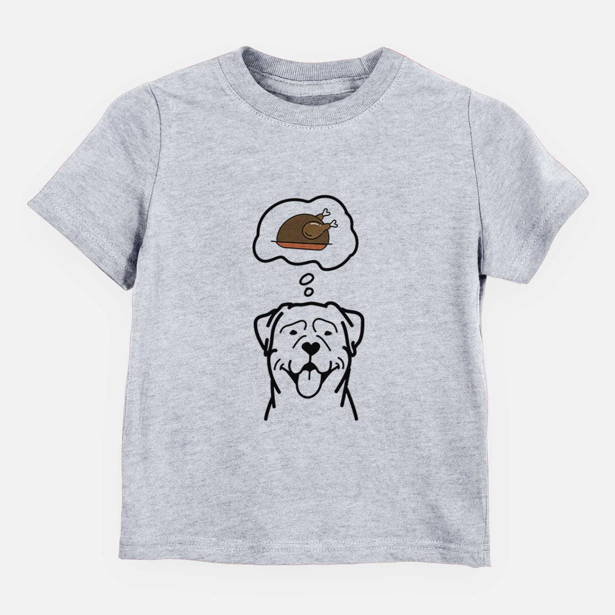 Turkey Thoughts Rottweiler - Kids/Youth/Toddler Shirt