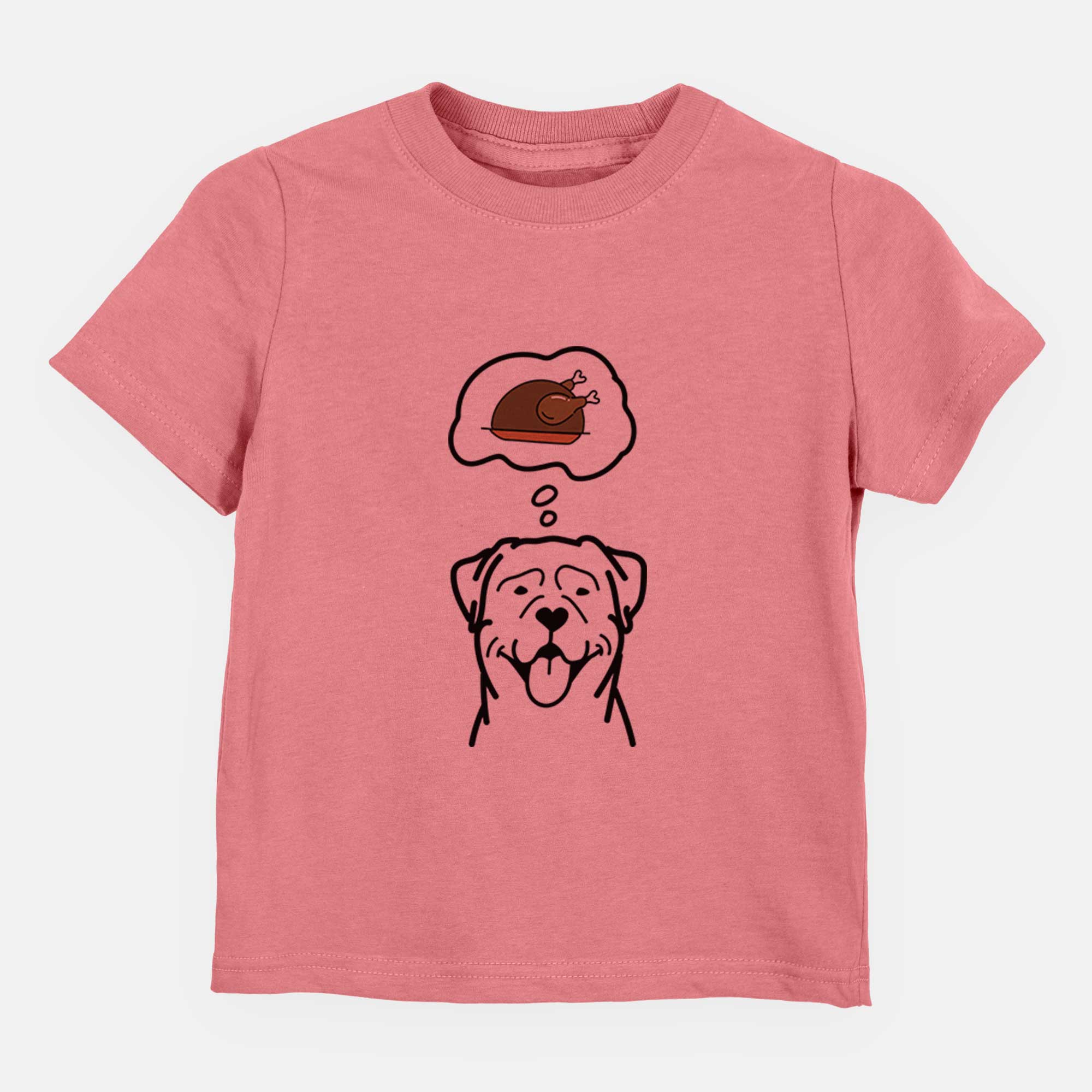 Turkey Thoughts Rottweiler - Kids/Youth/Toddler Shirt