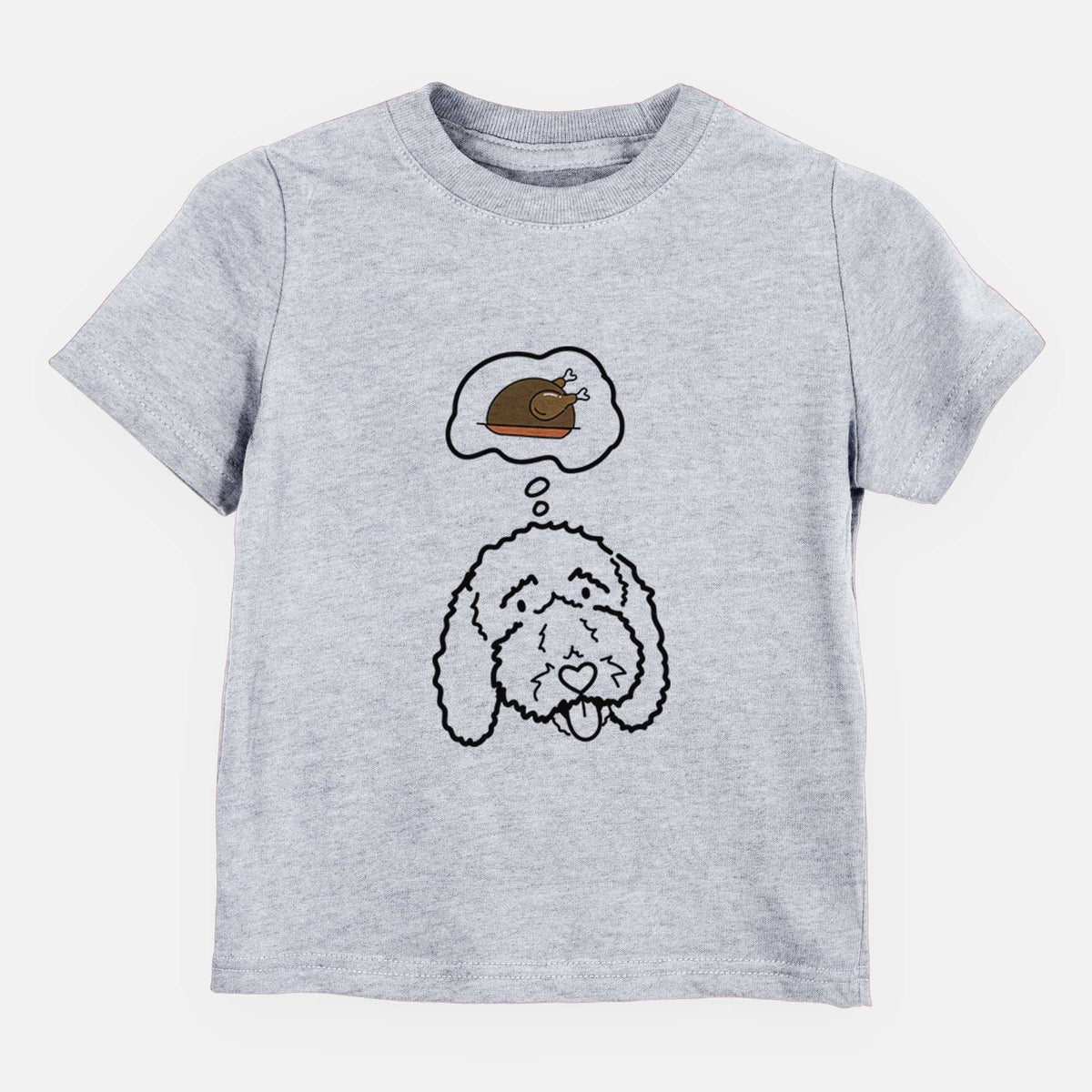 Turkey Thoughts Bernedoodle - Ruby - Kids/Youth/Toddler Shirt