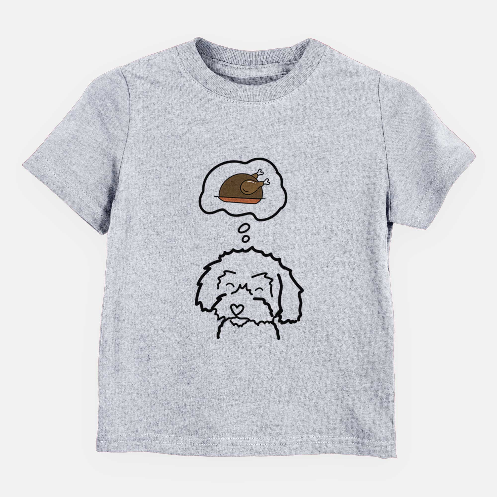 Turkey Thoughts Schnoodle - Kids/Youth/Toddler Shirt