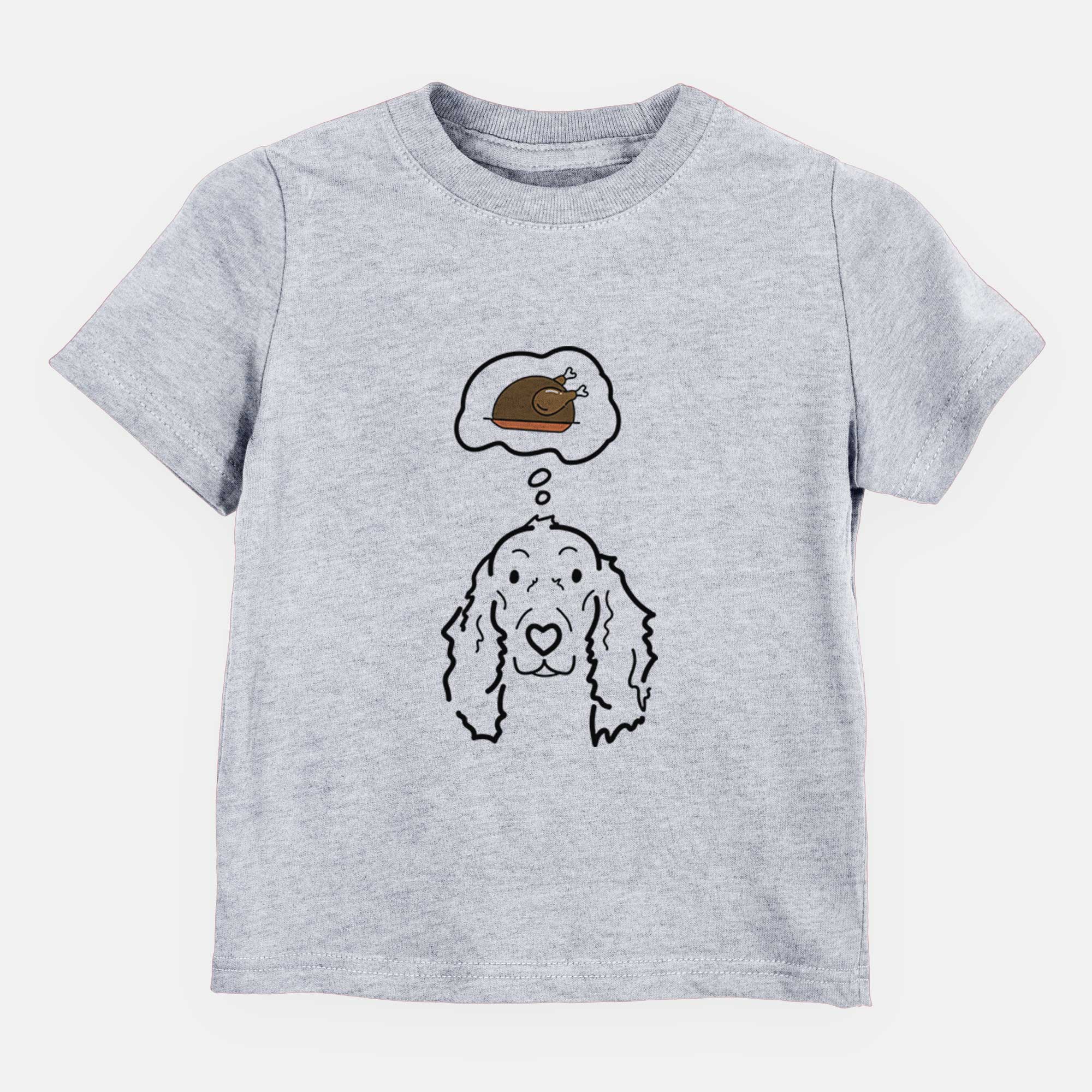 Turkey Thoughts Irish Setter - Seven - Kids/Youth/Toddler Shirt