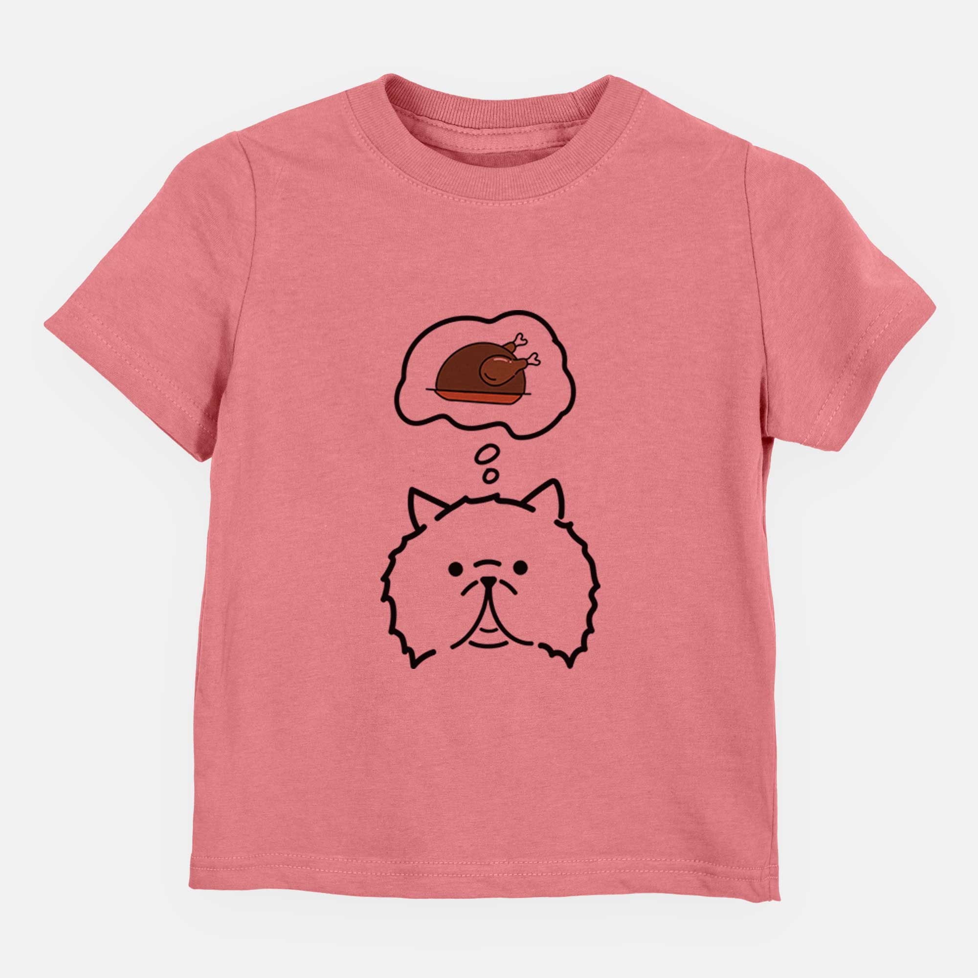 Turkey Thoughts Persian Cat - Smoosh - Kids/Youth/Toddler Shirt