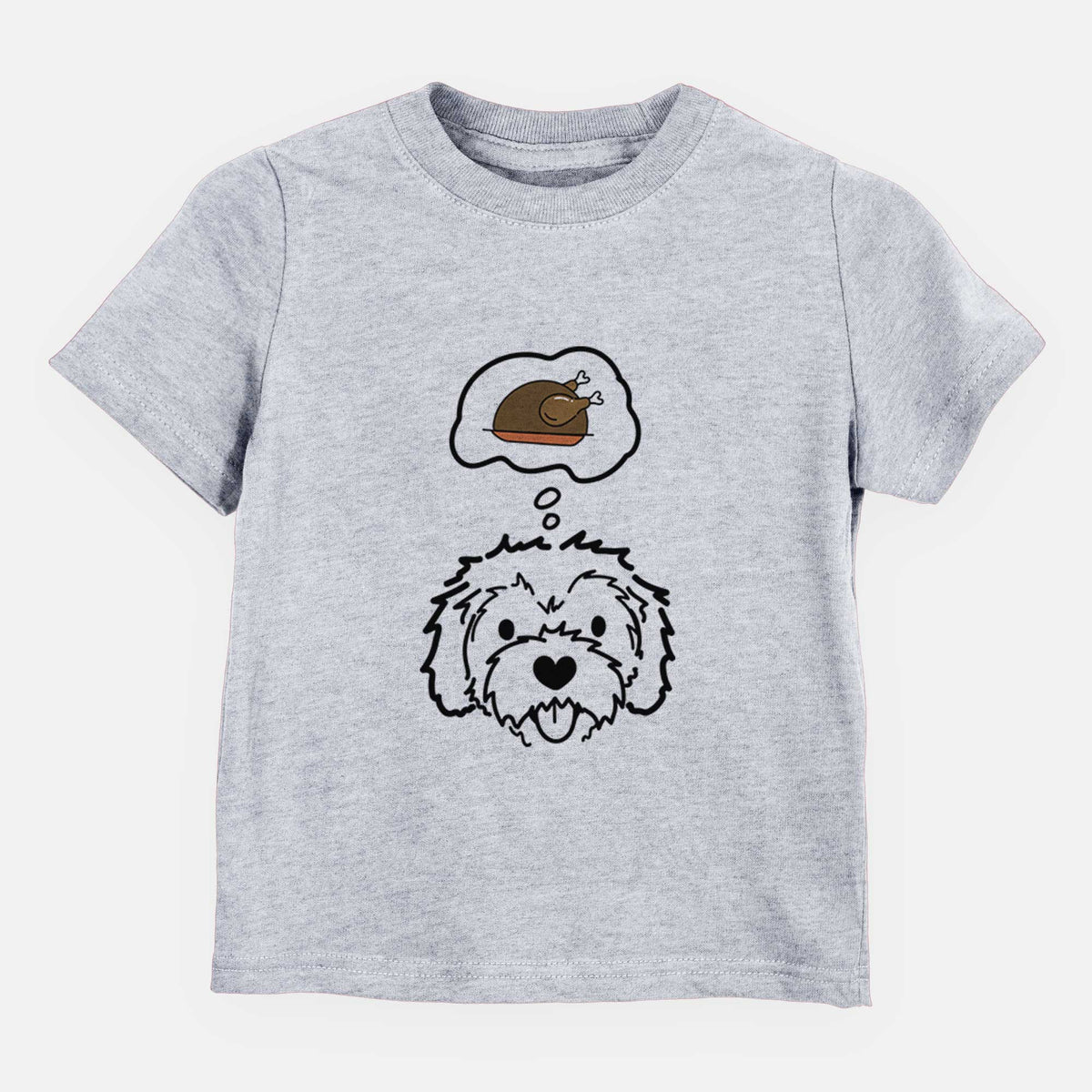 Turkey Thoughts Cockapoo - Sprinkles - Kids/Youth/Toddler Shirt