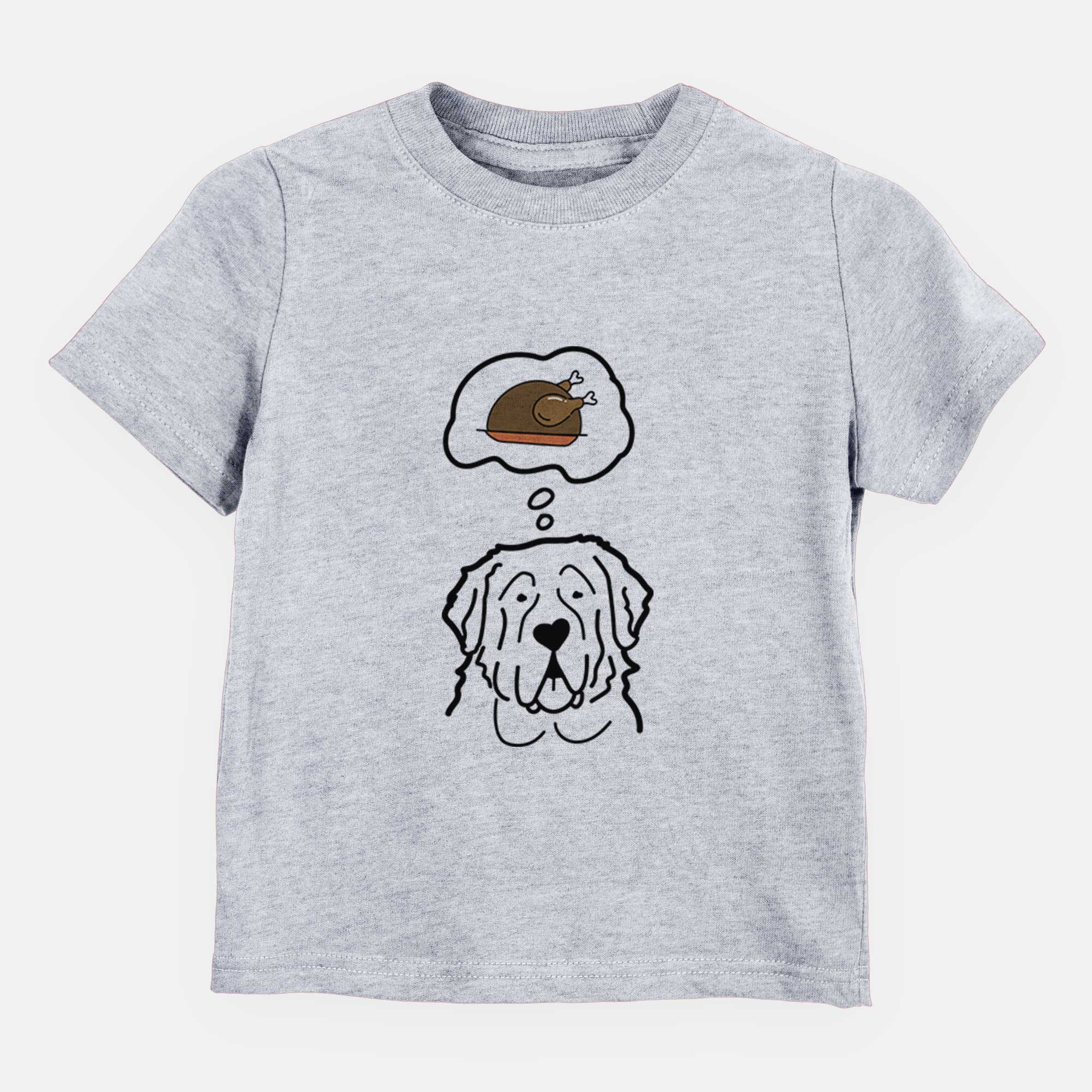 Turkey Thoughts Saint Bernard - Kids/Youth/Toddler Shirt