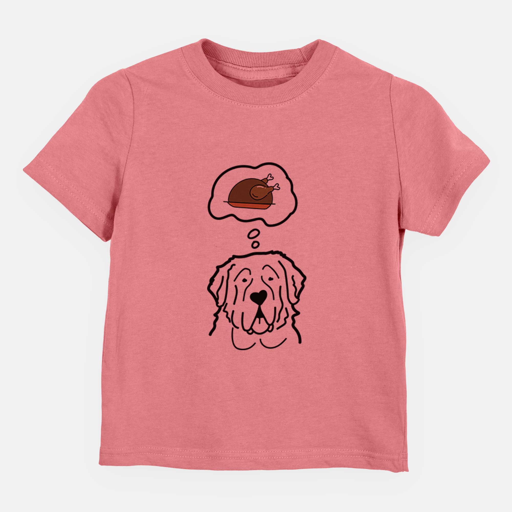 Turkey Thoughts Saint Bernard - Kids/Youth/Toddler Shirt