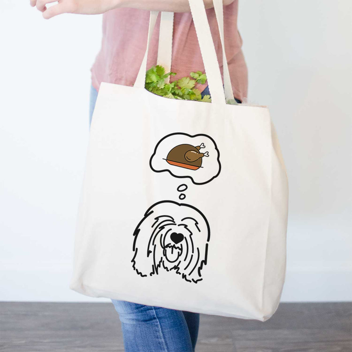 Turkey Thoughts Tibetan Mastiff - Stan - Tote Bag