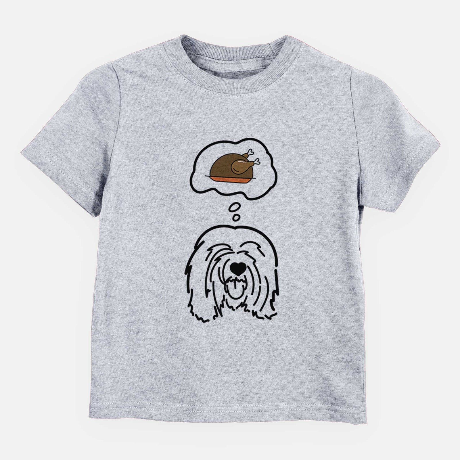 Turkey Thoughts Tibetan Mastiff - Stan - Kids/Youth/Toddler Shirt